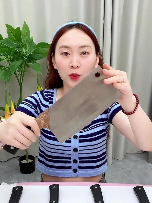 阳江的菜刀果然不同凡响,名不虚传,家用,商用都可以