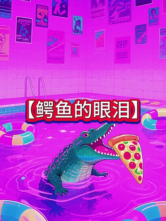 鳄鱼的眼泪 动画小故事