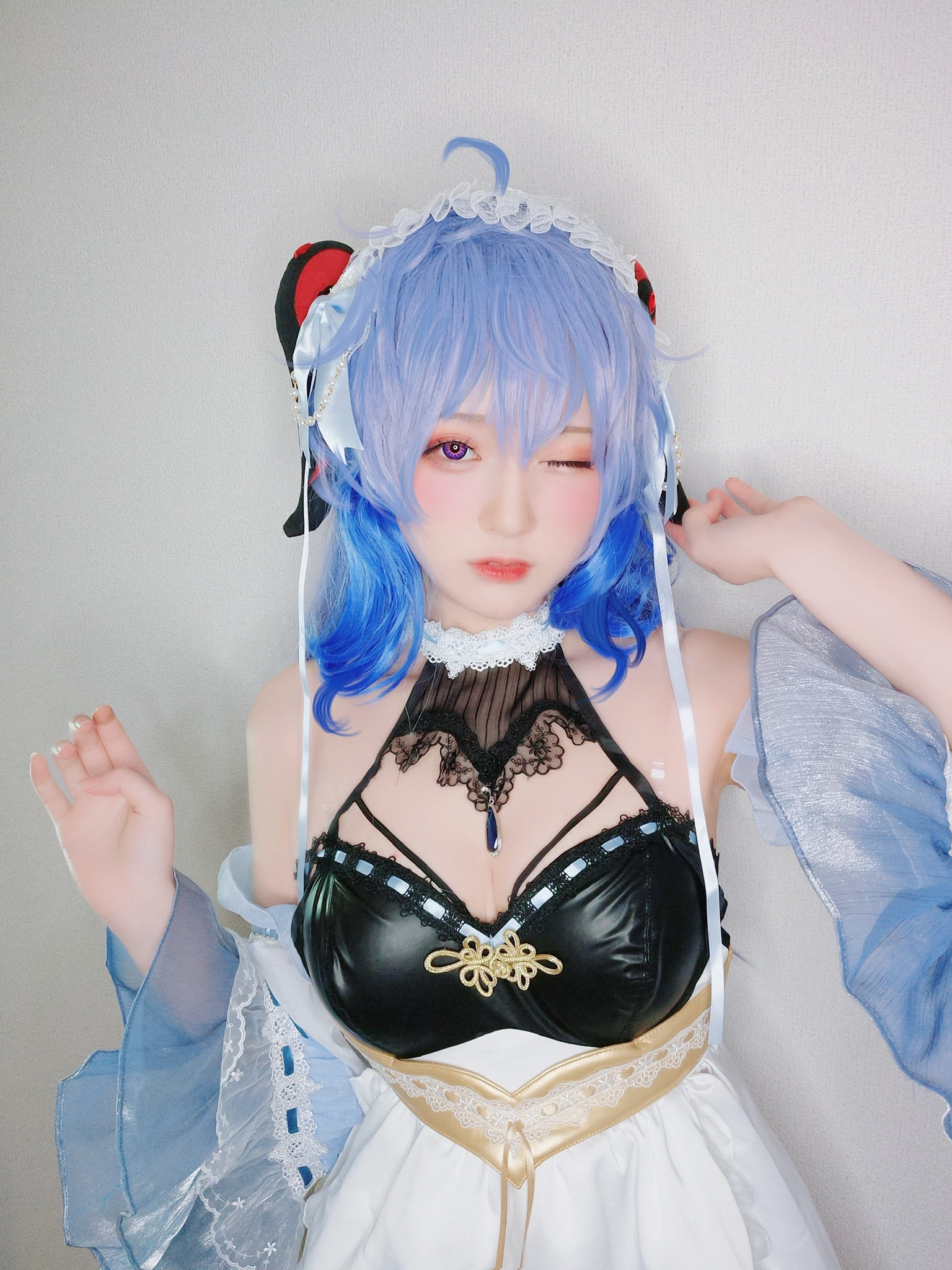 图片[18]-Yuki亭 NO.001 — 甘雨メイド [34P50M]-六色网