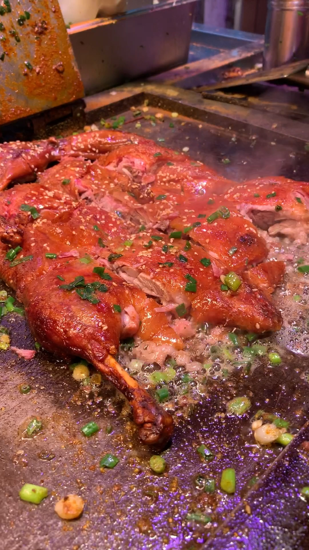 铁板烤鸭手艺技术