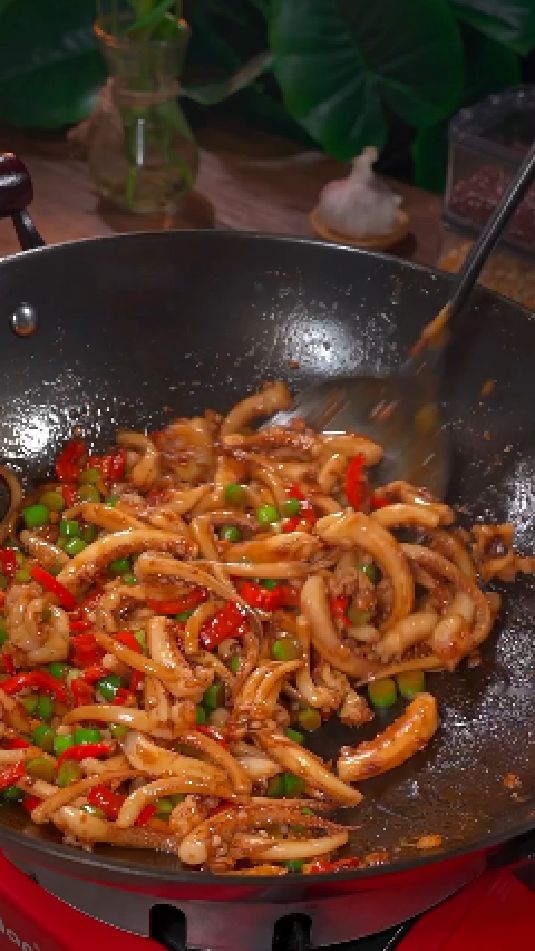 干煸鱿鱼须的做法