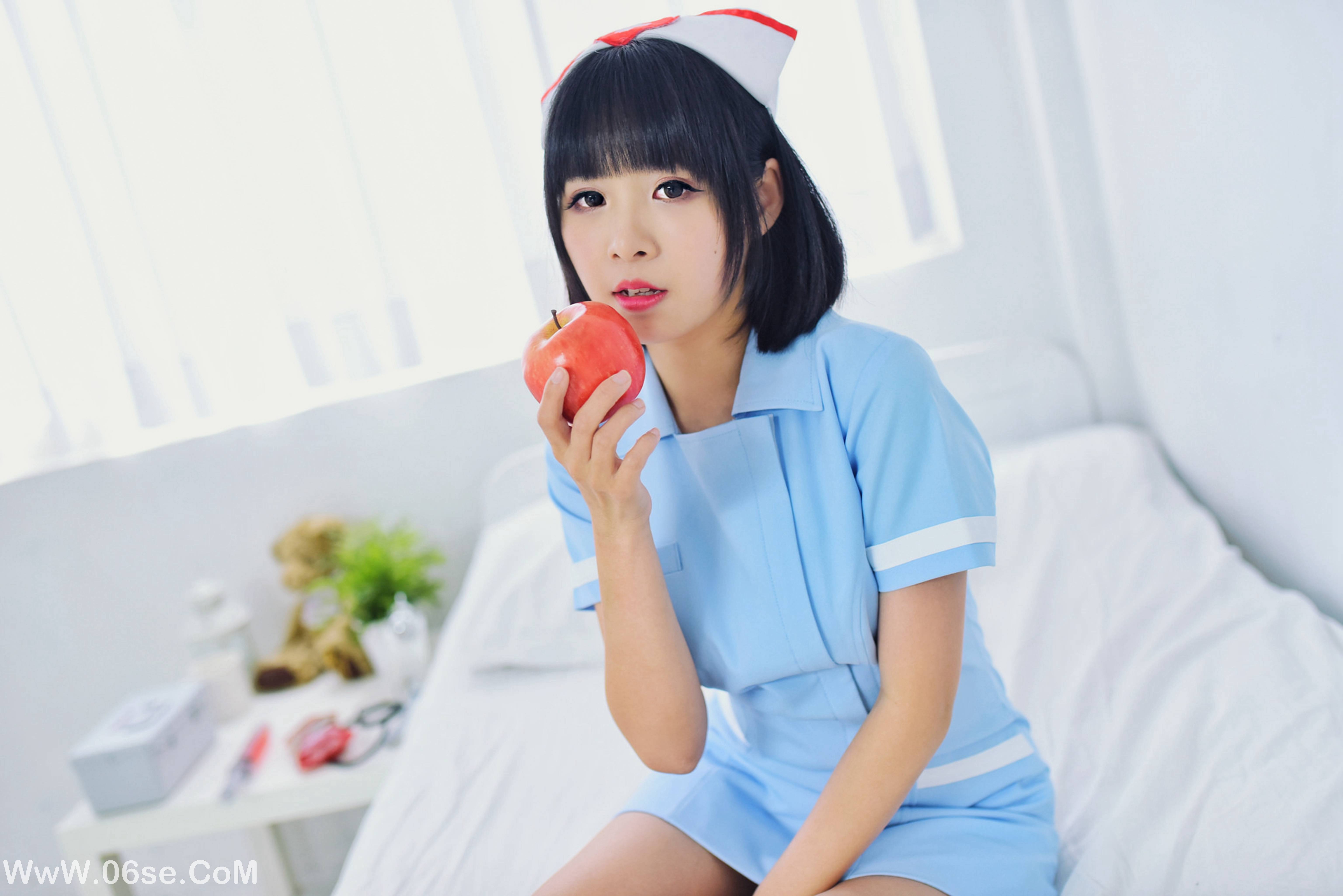 图片[18]-制服の女生 NO.004 海琳 护士与女仆[40P224M]-六色网