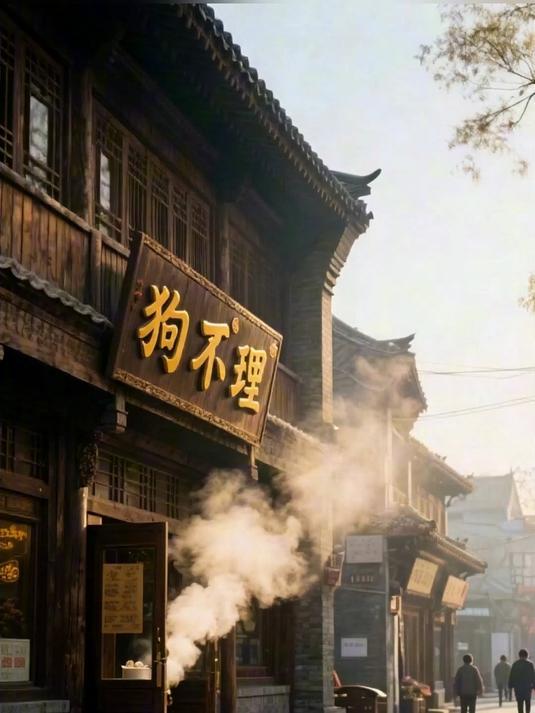 狗不理英文商标是 GO BELIEVE，门店：为顺市场