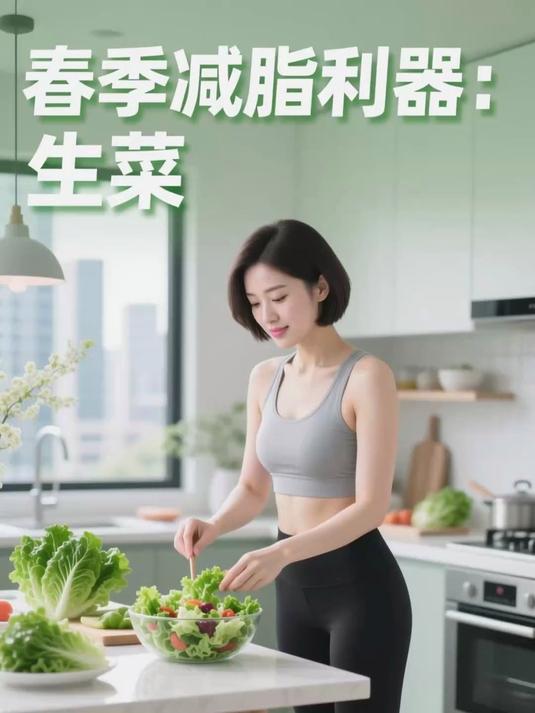春季吃生菜,100克,适合减脂人群