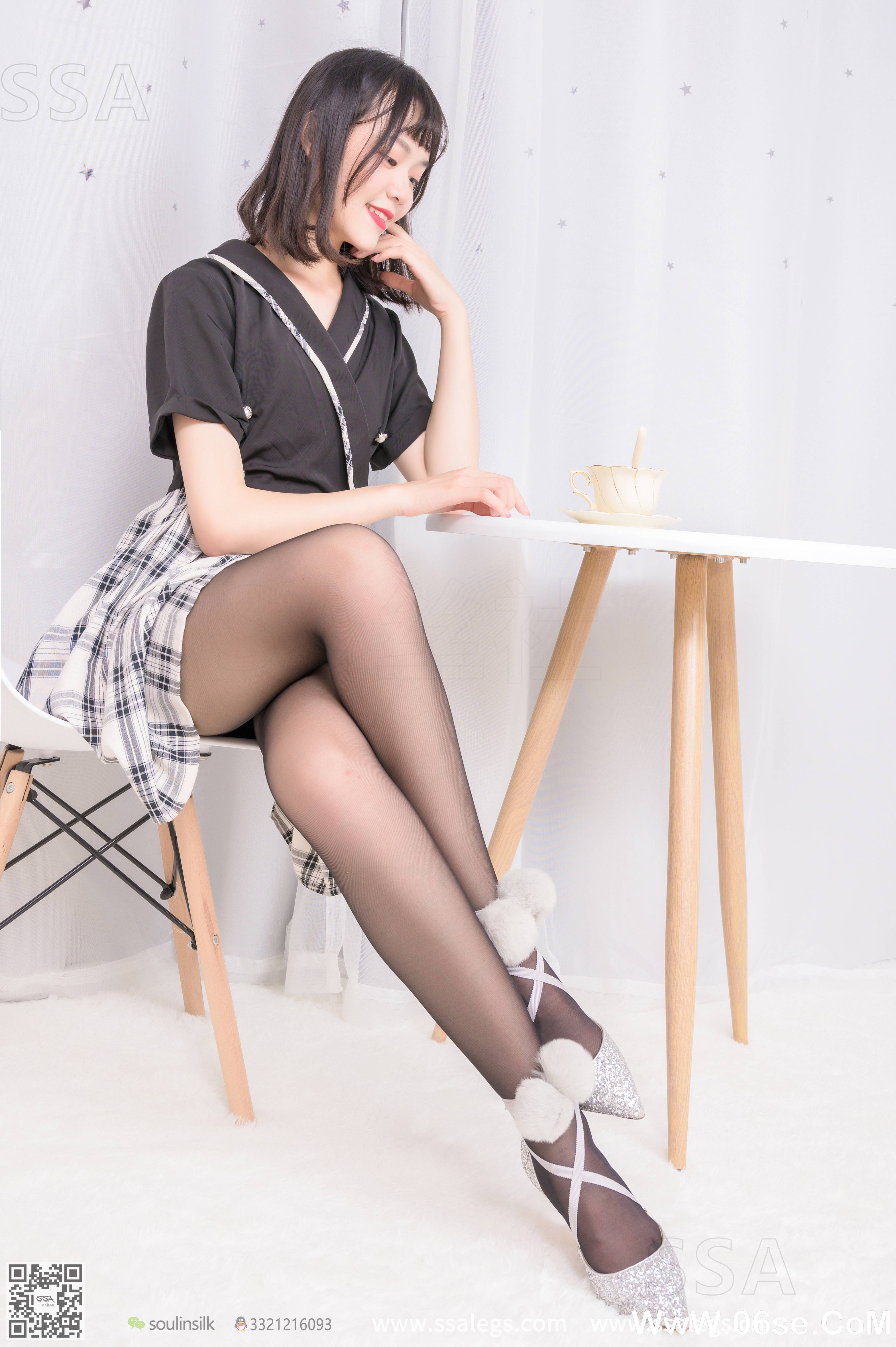 图片[13]-[SSA丝社] NO.261 阳阳阳光少女的银色高跟鞋(上) [122P1.41G]-六色网