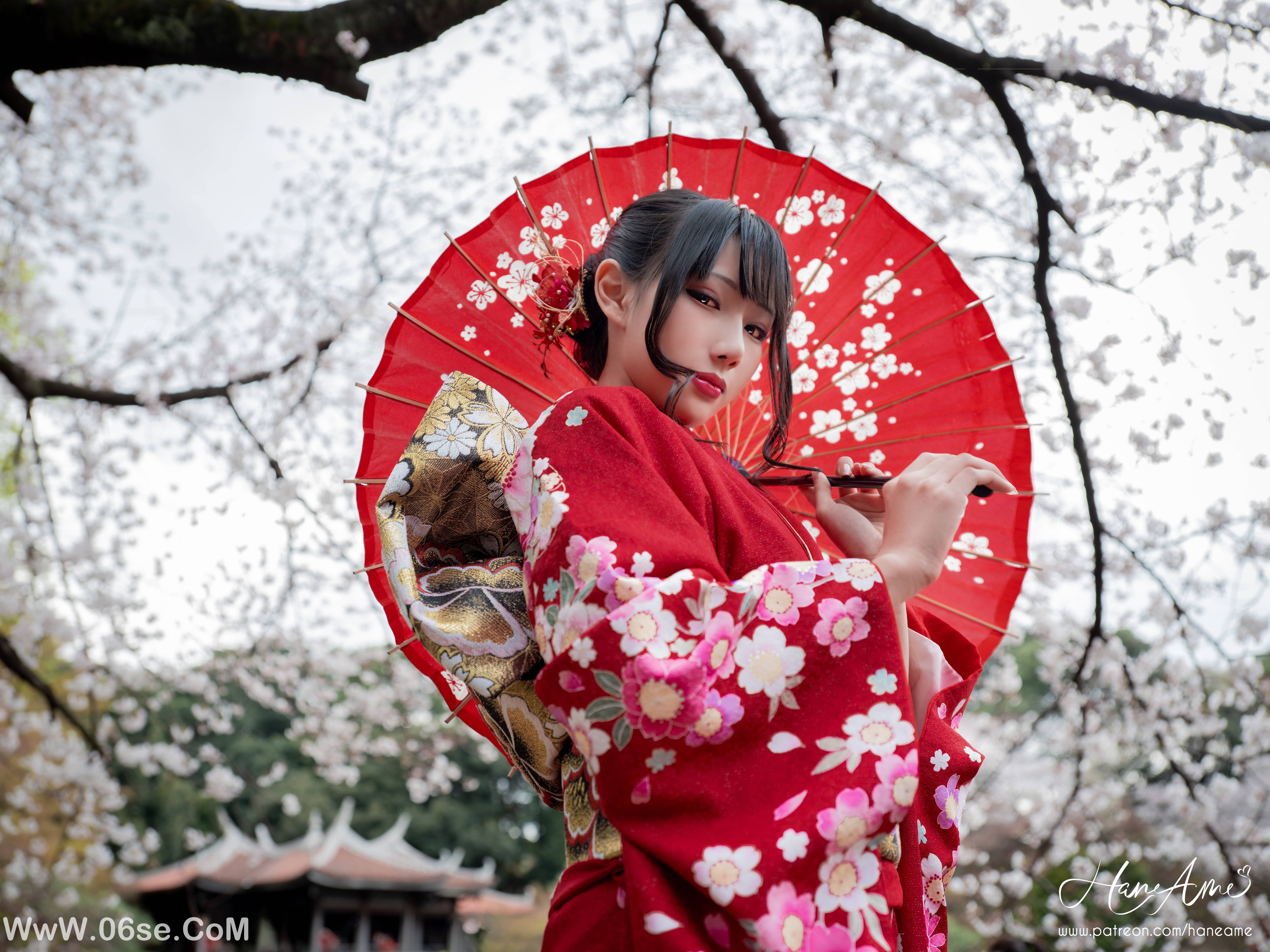 图片[22]-Hane Ame 雨波写真 NO.013 – 赤紅和服[38P736M]-六色网