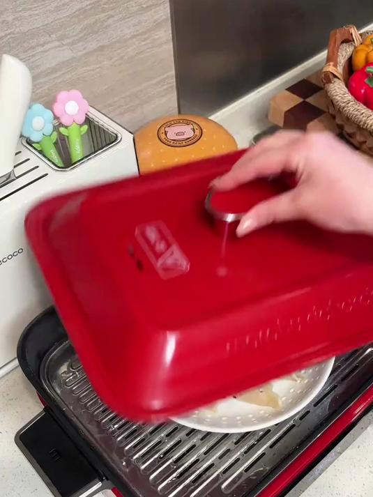 厨房颜值担当!沥水饺子盘,上桌直接当餐盘#蒸饺##好物推荐##居家必备##好物分享#