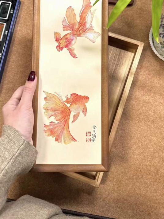 国画小金鱼教程来啦 超详细绘画全过程 零基础小白也能轻松上