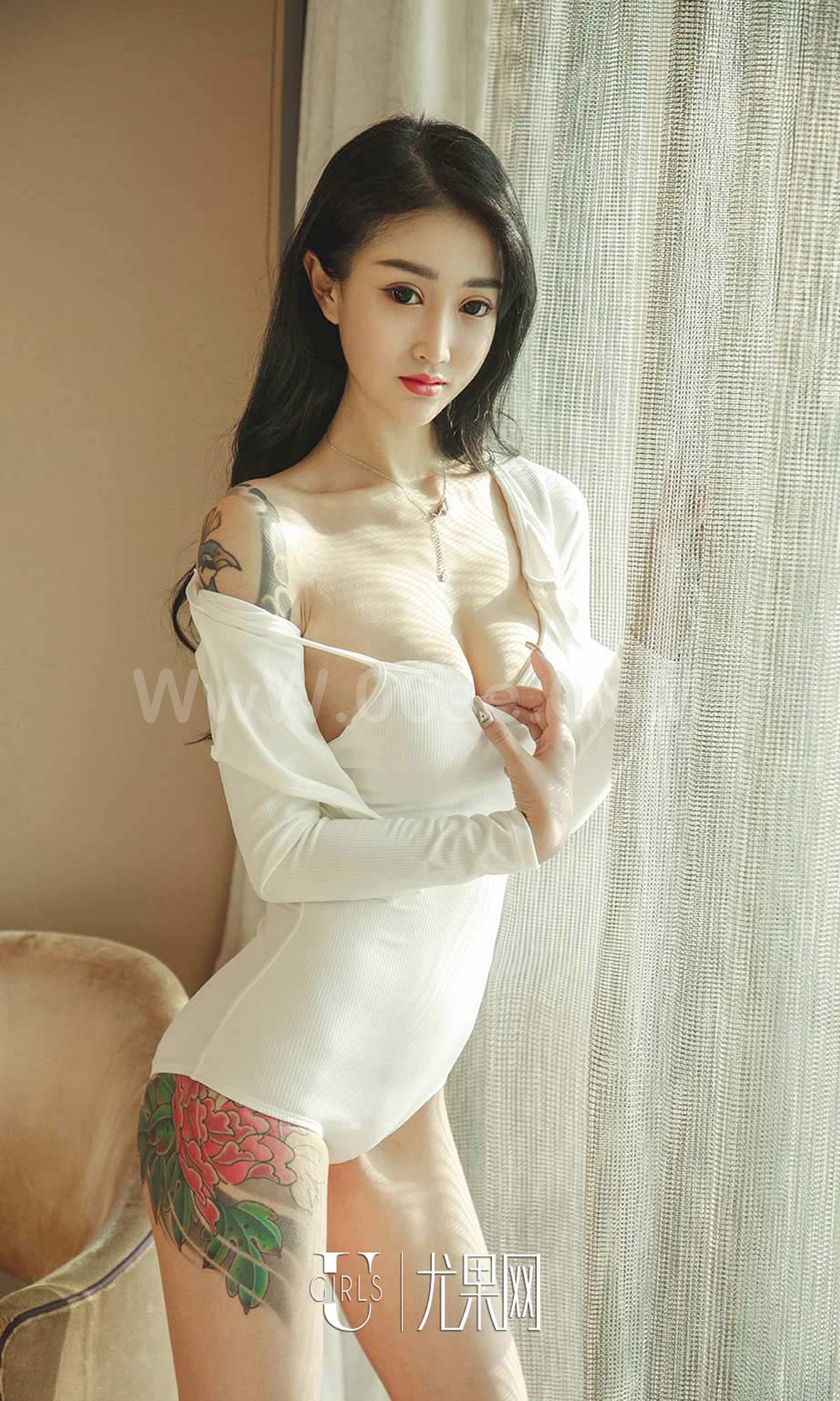 图片[18]-[Ugirls爱尤物] No.1237 Cai Hong (彩虹)-六色网