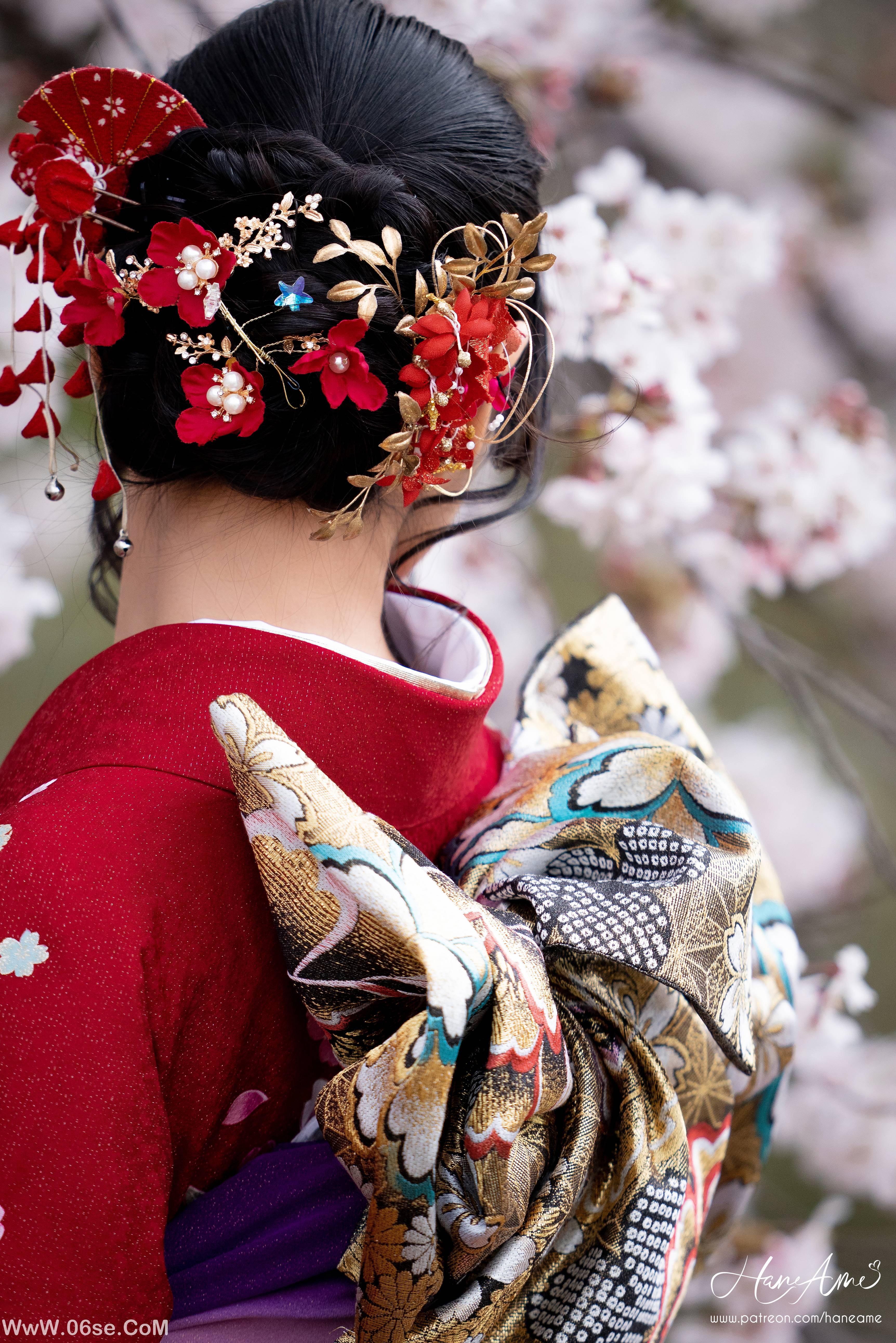 图片[5]-Hane Ame 雨波写真 NO.013 – 赤紅和服[38P736M]-六色网