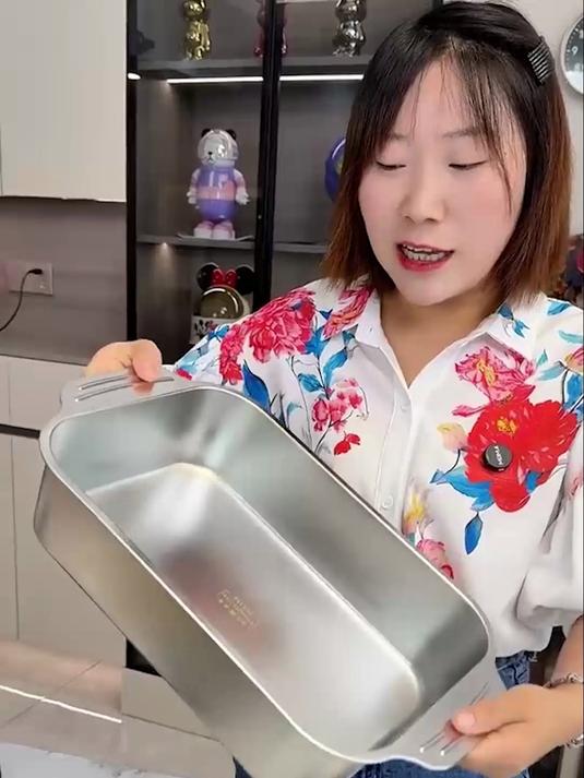 家里备上这个烤鱼盘,平常吃烤鱼或者吃火锅都很方便,非常实用!