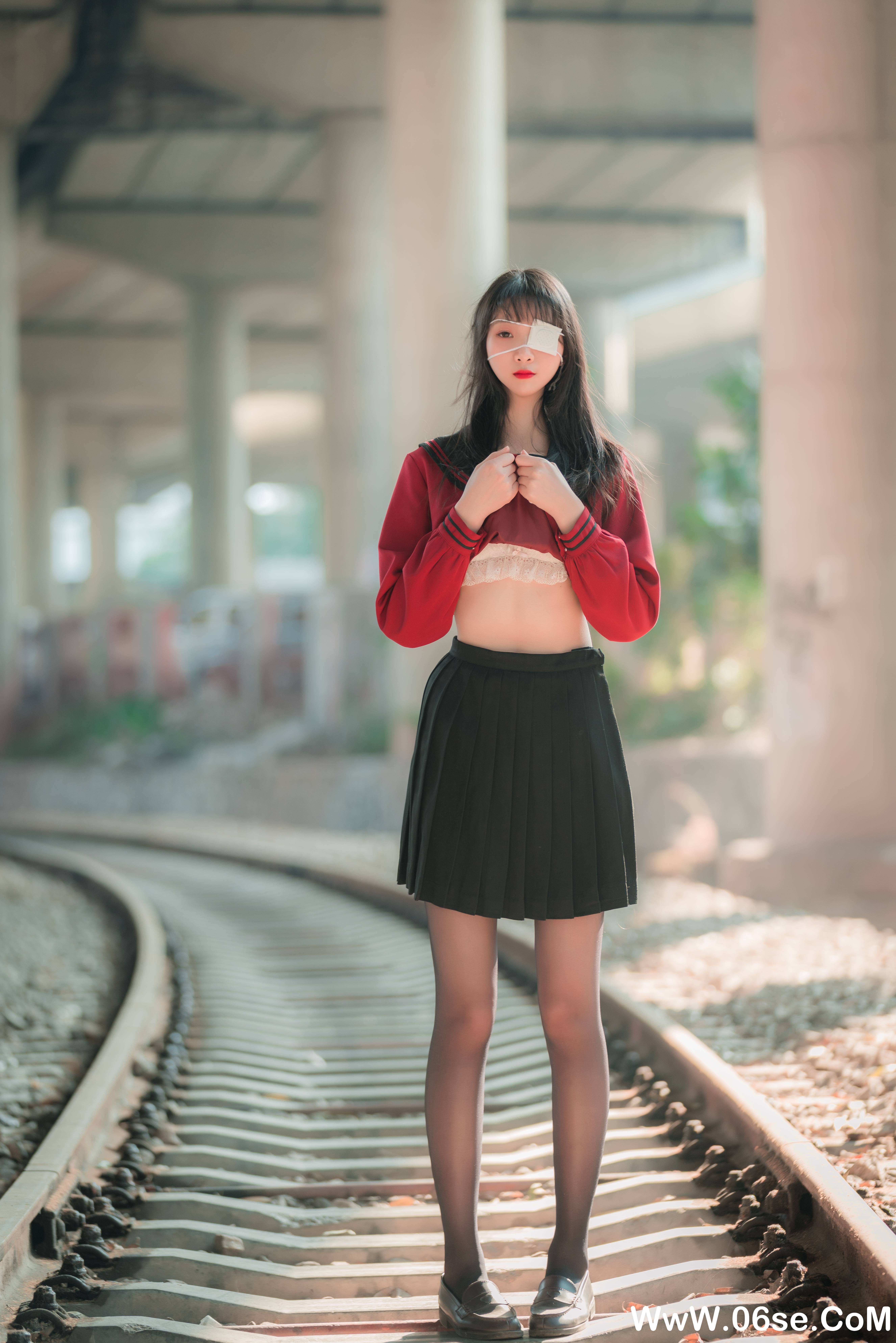 图片[21]-西瓜少女 NO.013 – 铁轨成片[47P721M]-六色网