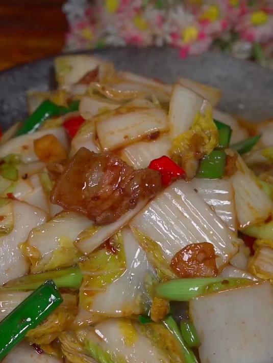 娃娃菜这样炒太下饭了
