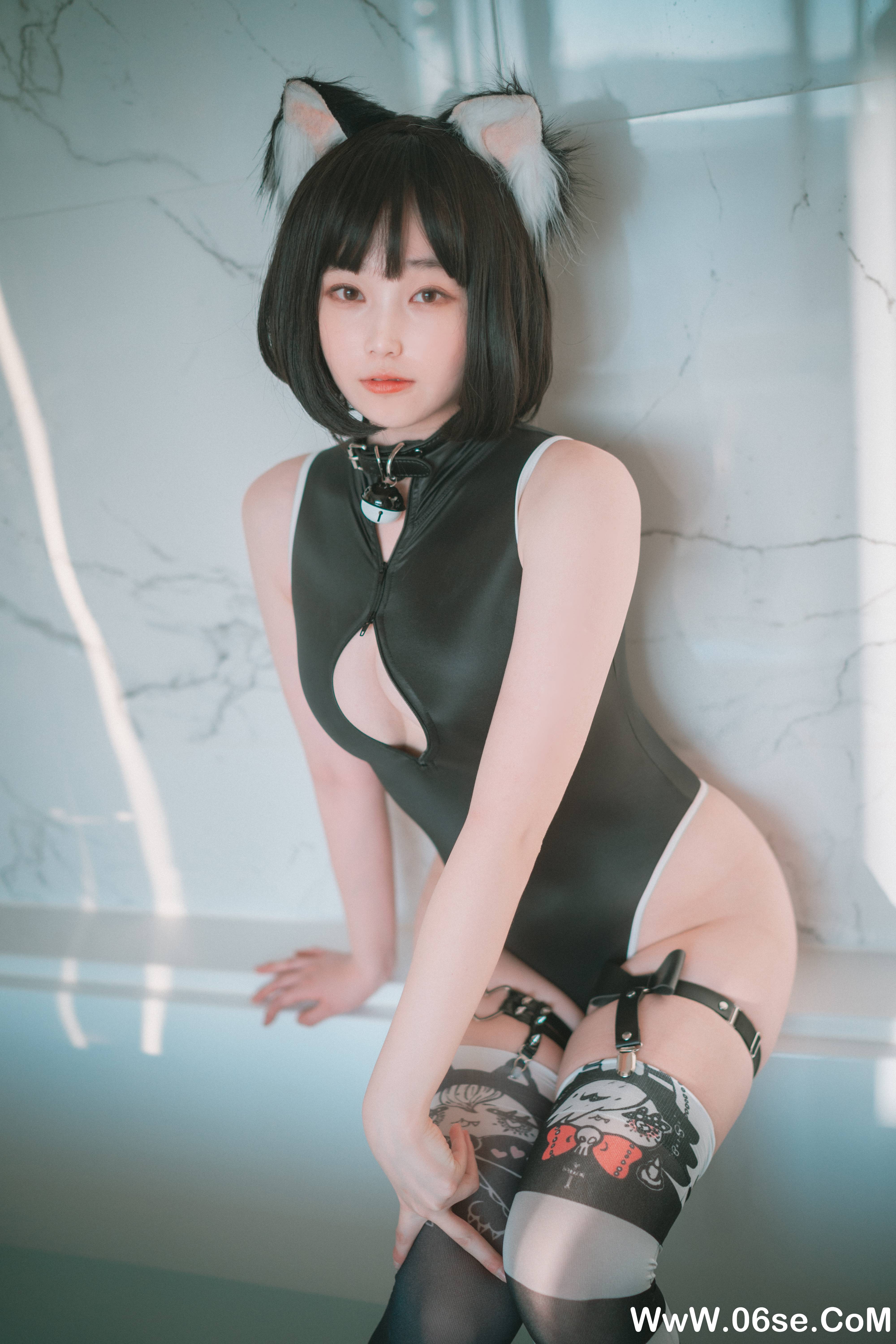 图片[3]-DJAWA – NO.083 Le chat déteste la douche [25P252M]-六色网