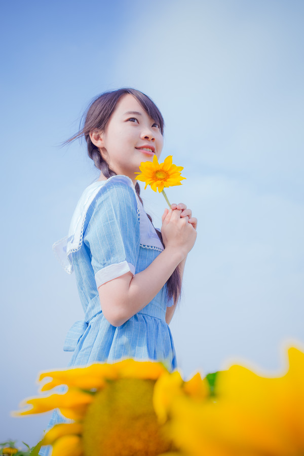 图片[2]-向日葵少女-六色网