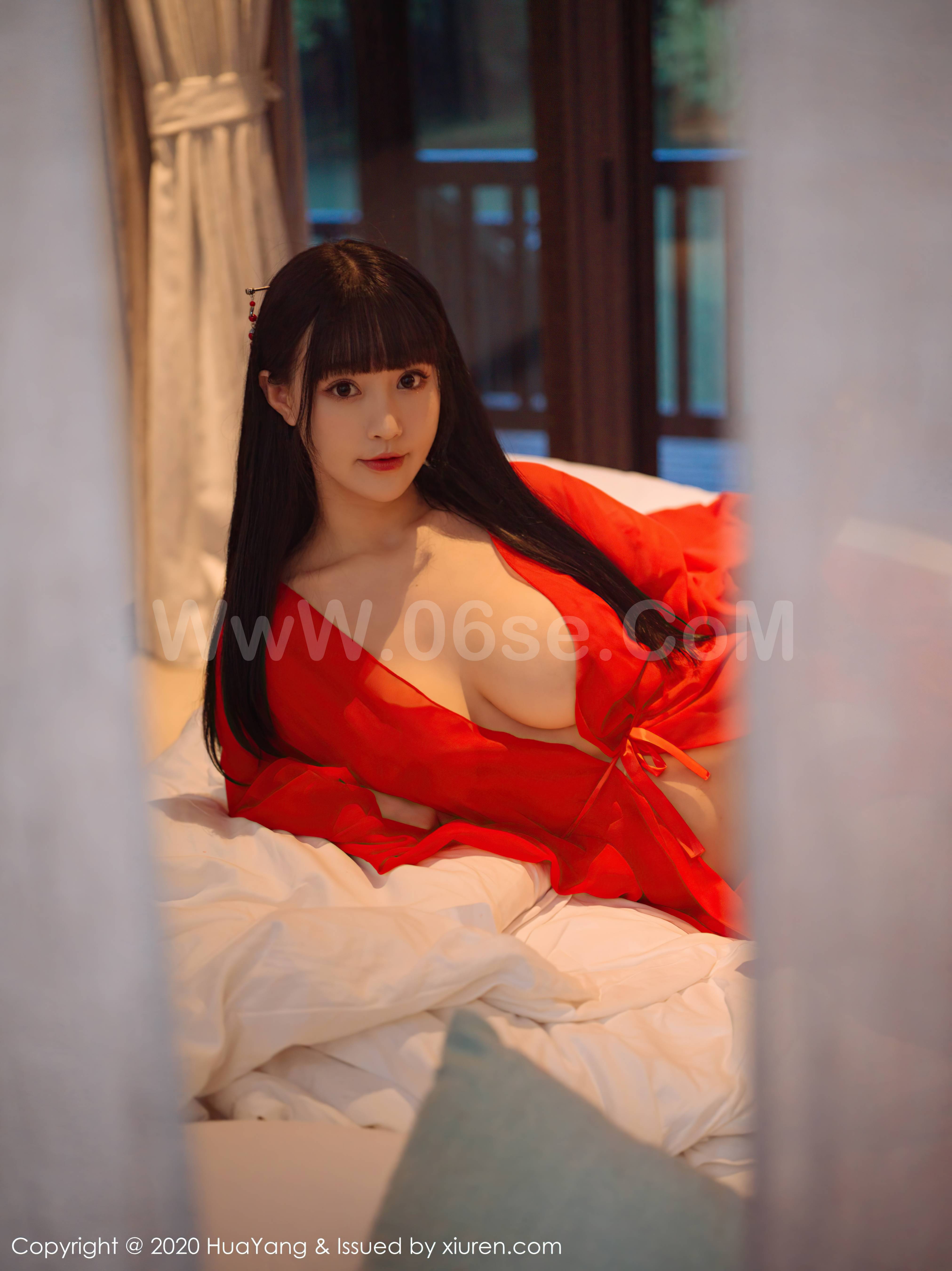 图片[63]-HuaYang Vol.310 Zhu Ke Er (朱可儿Flower)-六色网