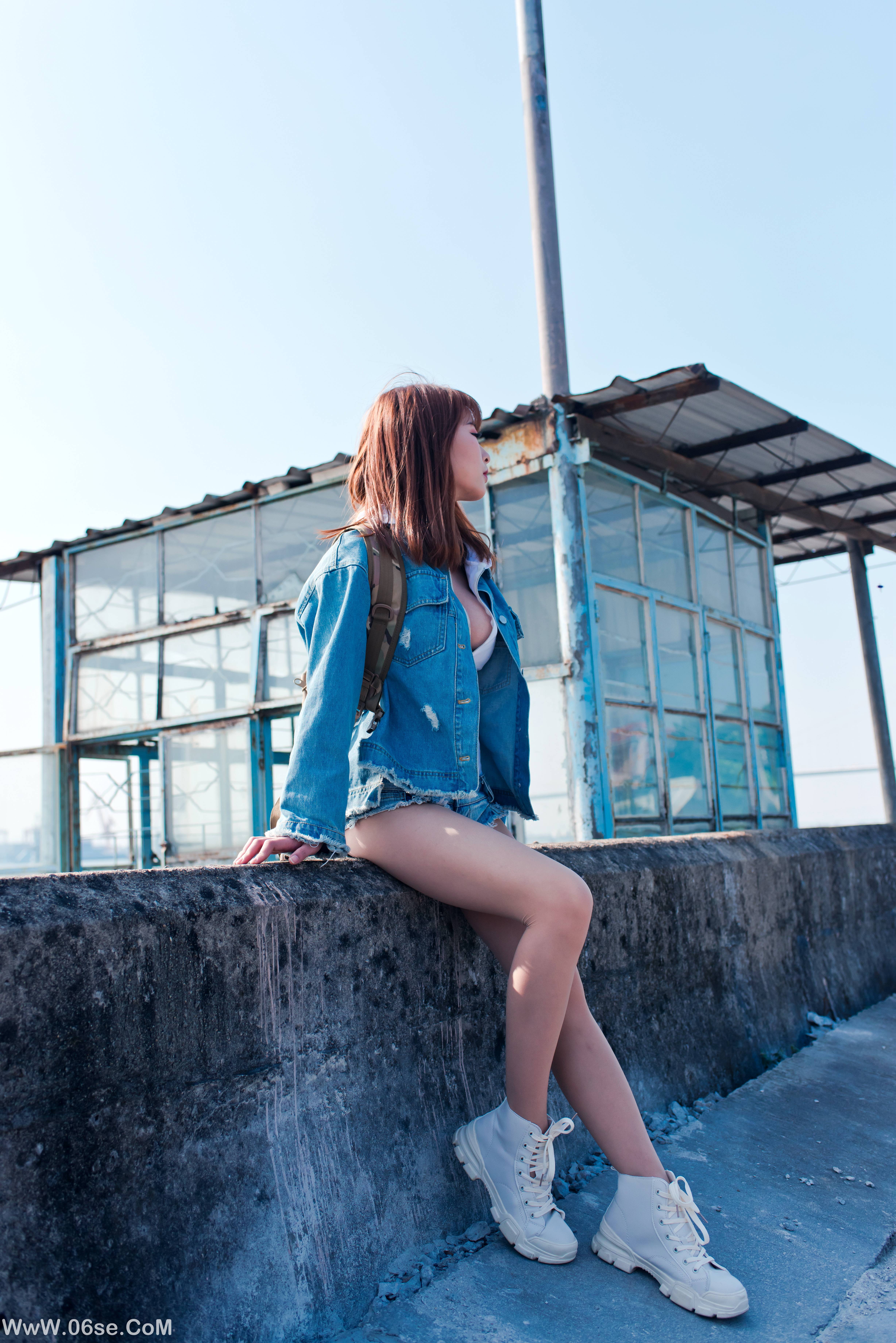 图片[114]-清水由乃 NO.003 御风街拍 轻水海鸥岛RS牛仔街拍 [413P2.81G]-六色网