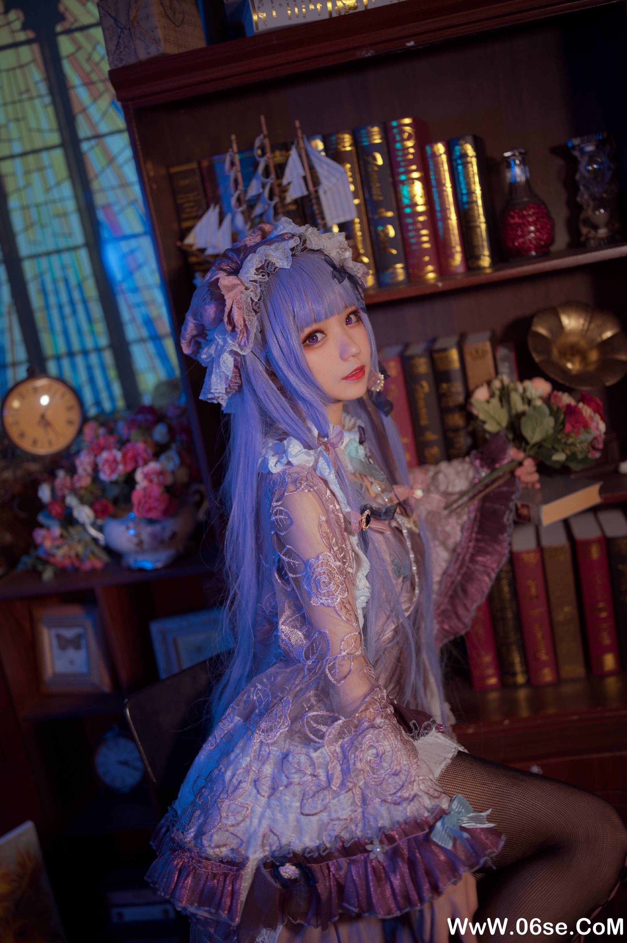 图片[7]-花柒hana NO.010 — 帕秋莉睡衣[13P92M]-六色网
