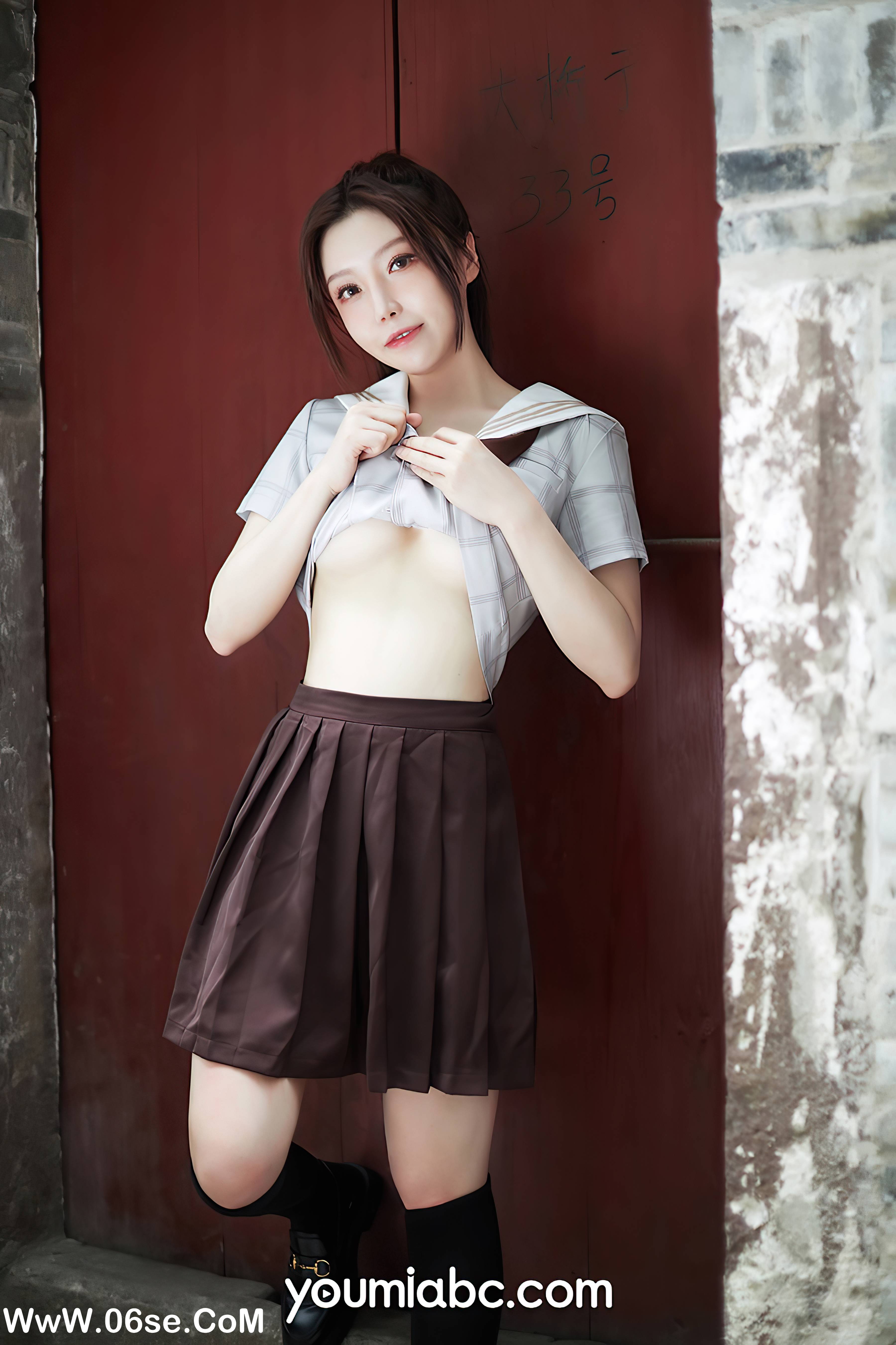 图片[14]-[YouMi尤蜜] 2021.11.04 JK失乐园 白亦Ada[23+1P220M]-六色网