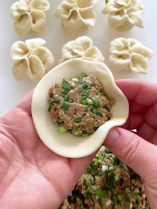 分享10种饺子包法,简单又好看!#饺子##包饺子#