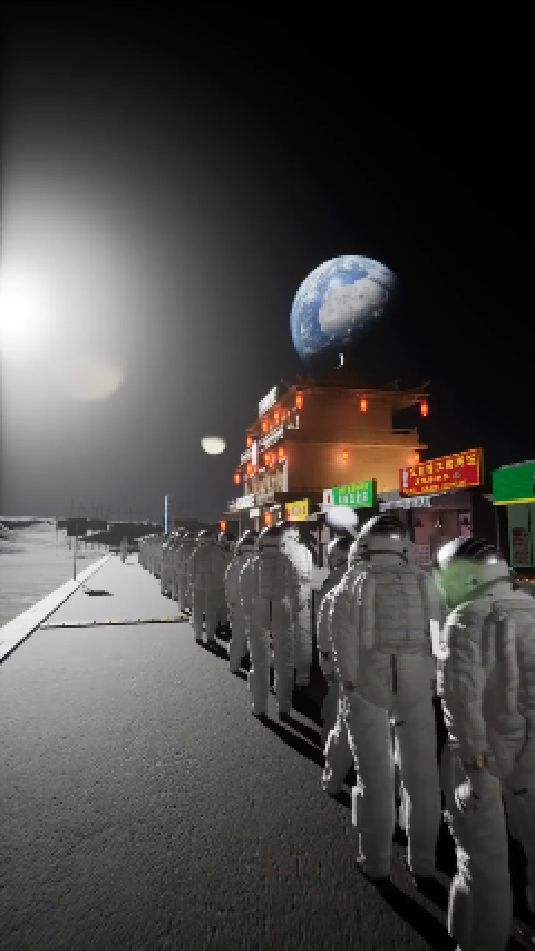 奶茶店开了!场面非常火爆