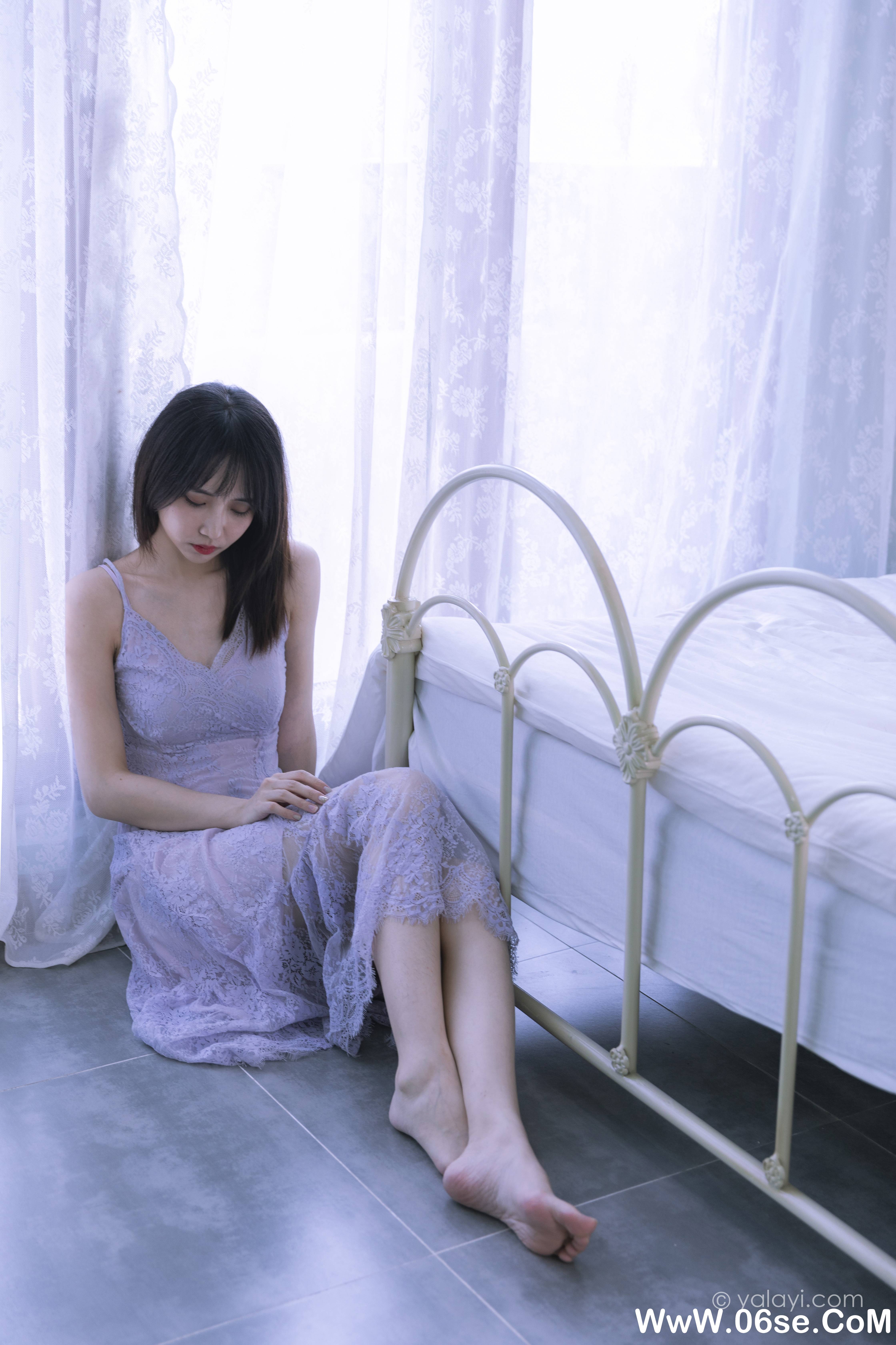 图片[32]-[YALAYI雅拉伊] 2021.06.27 NO.807  妍妍《紫色的早晨》[38+1P432M]-六色网