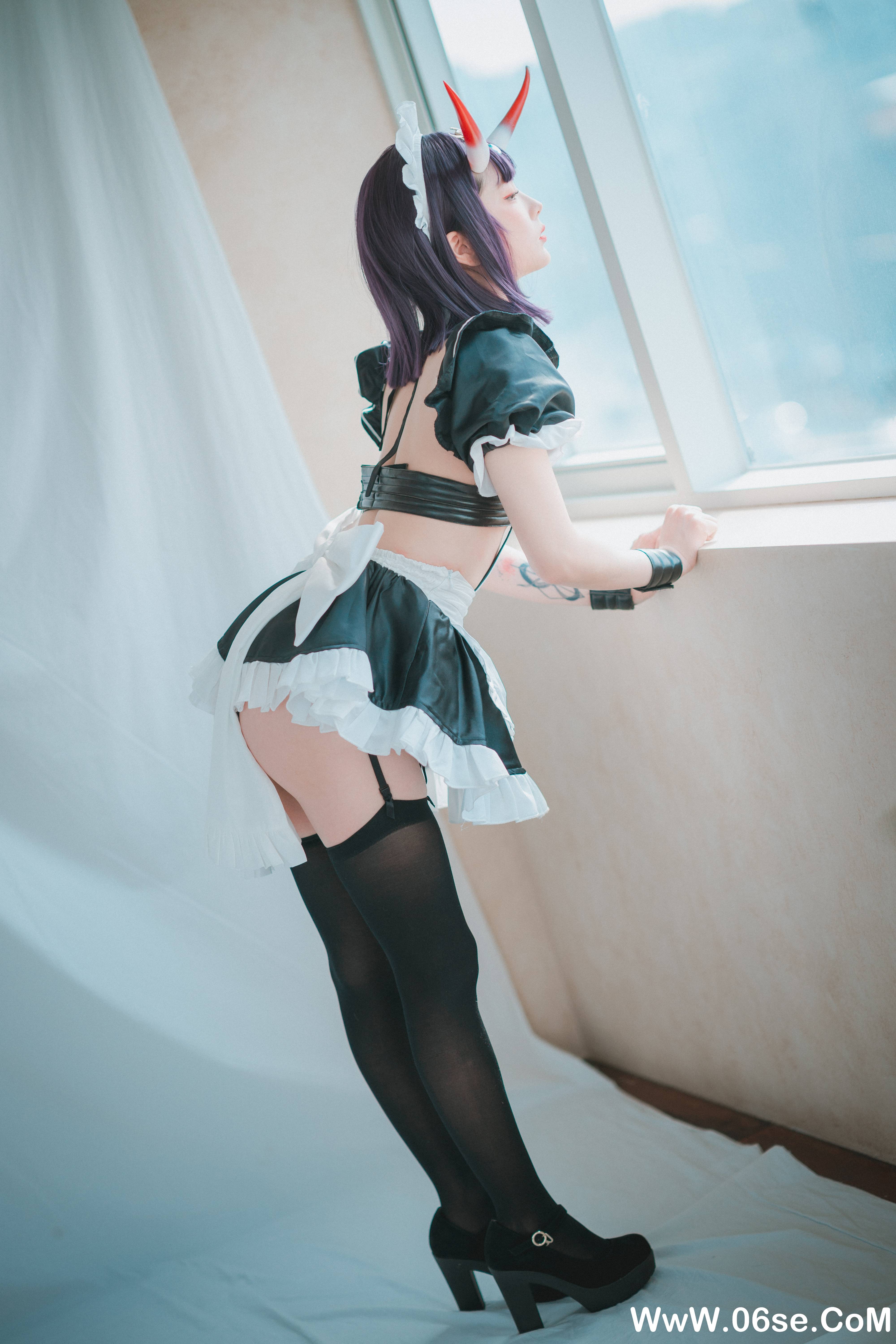 图片[34]-DJAWA – NO.104 Shuten Douji Maid [71P699M]-六色网