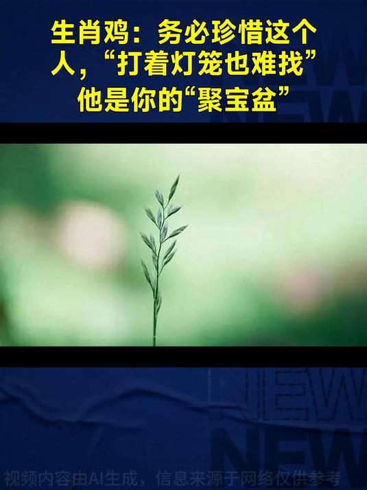 生肖鸡：务必珍惜这个人，“打着灯笼也难找”他是你的“聚宝盆”