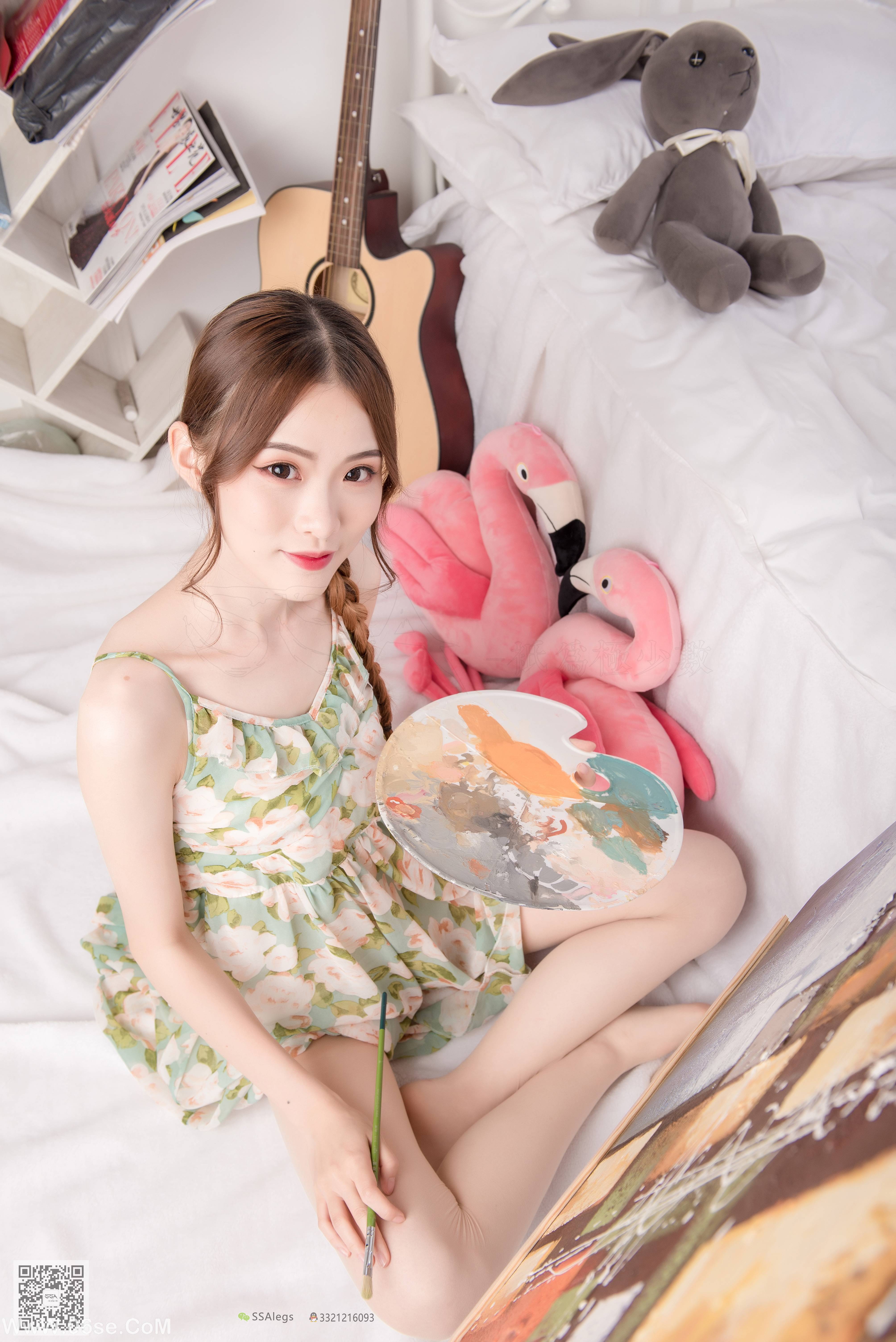 图片[5]-[SSA丝社] NO.022 琪琪 化身灵魂画师肉丝美足特写[99P971M]-六色网