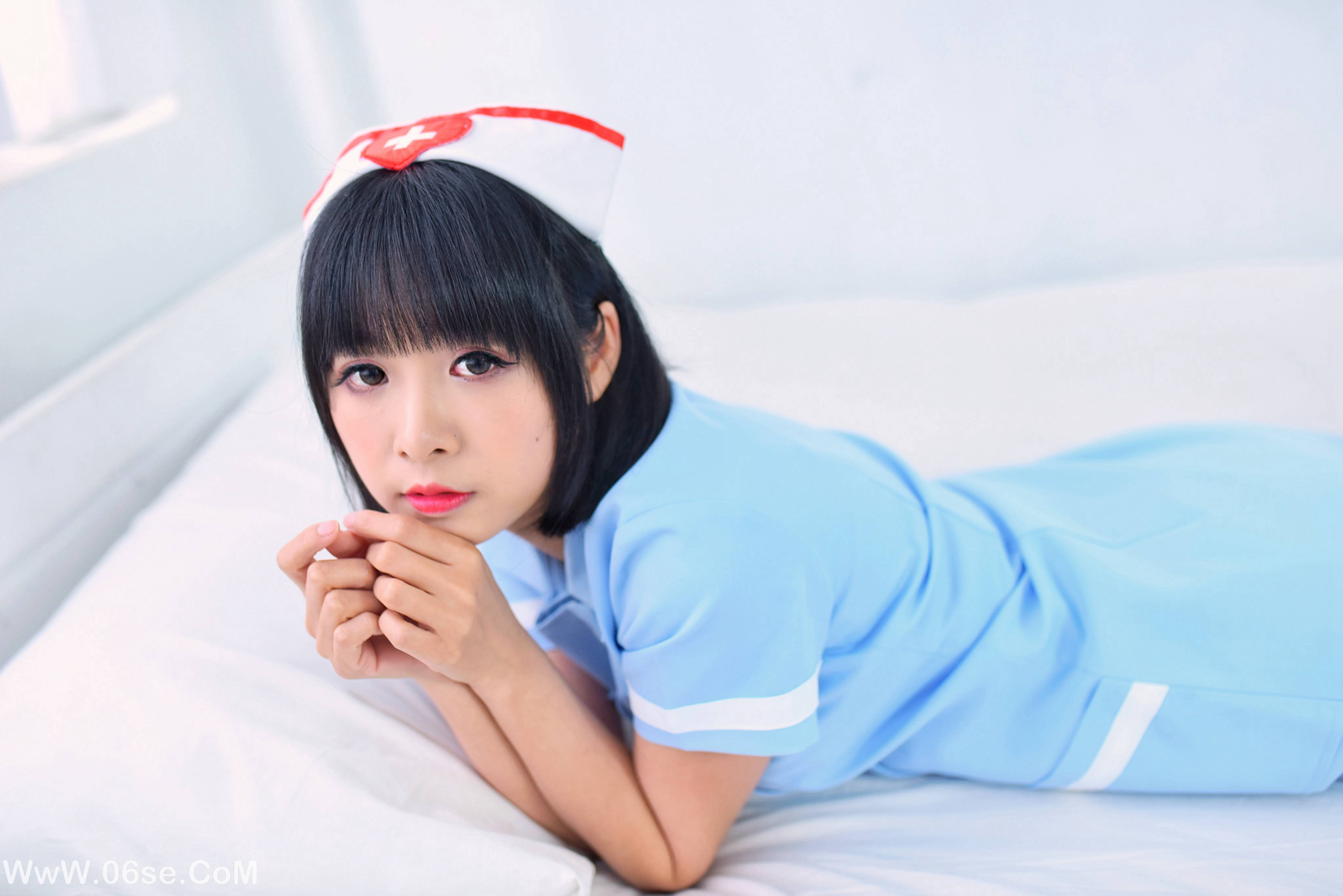 图片[32]-制服の女生 NO.004 海琳 护士与女仆[40P224M]-六色网