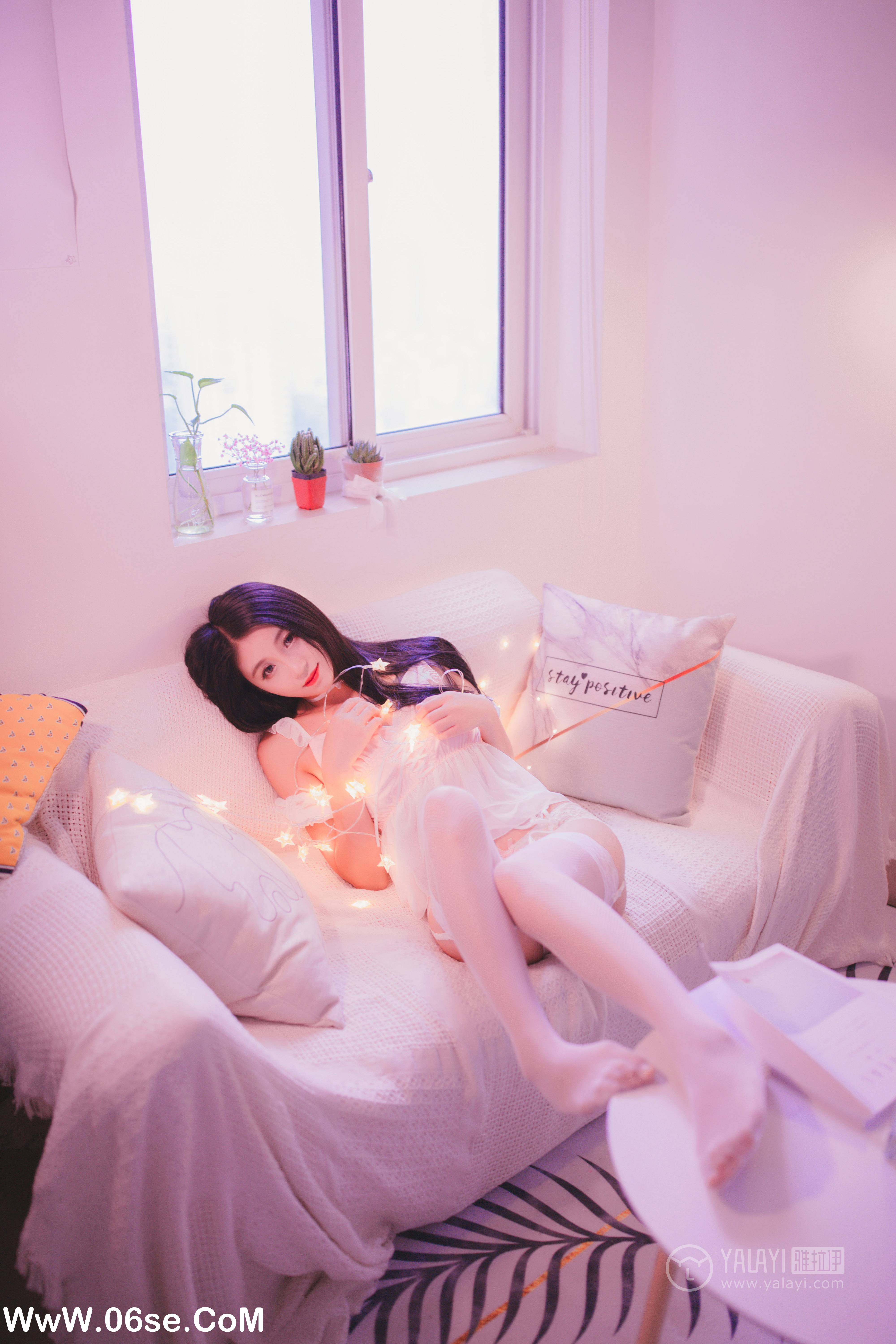 图片[7]-[YALAYI雅拉伊] No.170 花非花 林林子酱-六色网