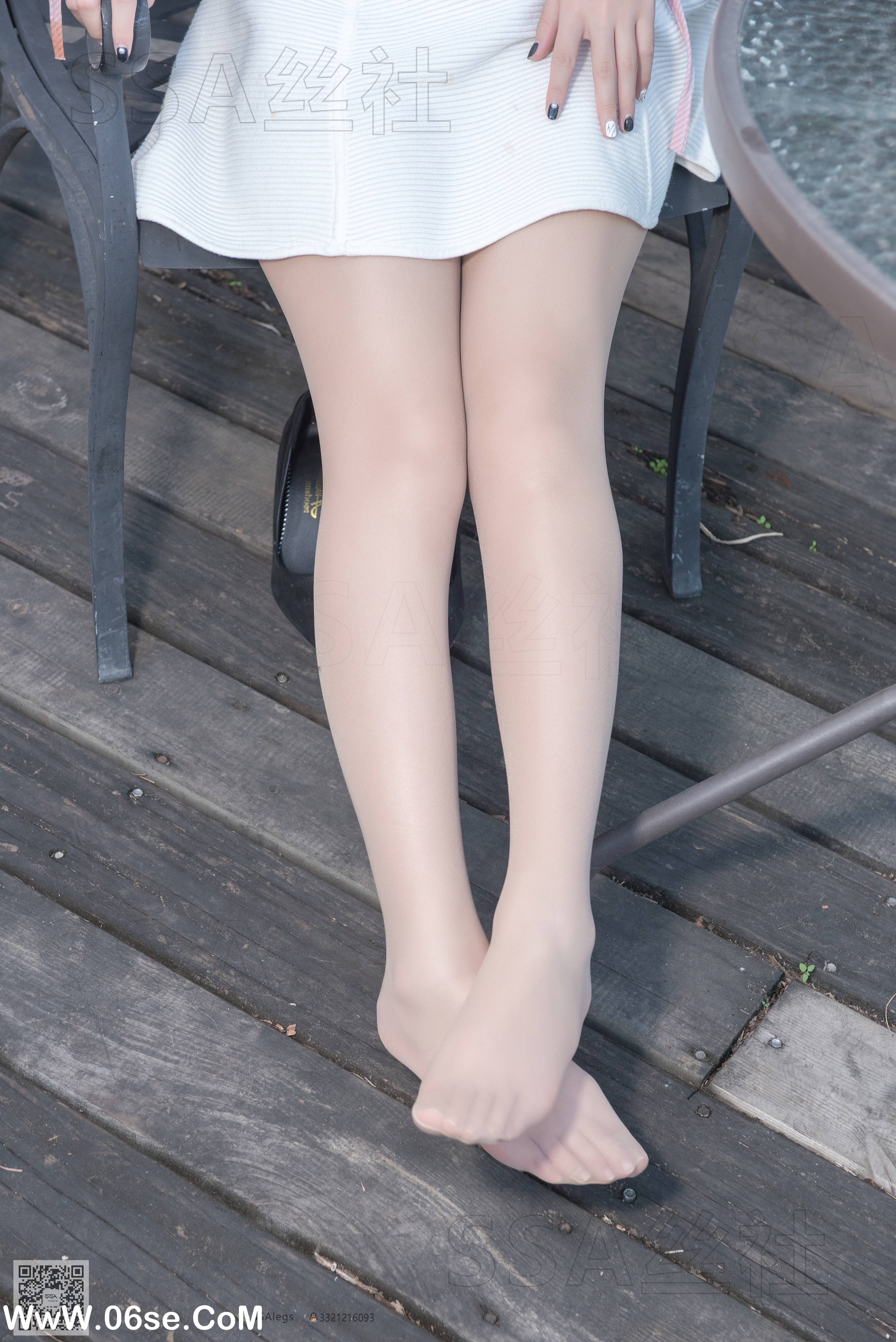 图片[78]-[SSA丝社] NO.052 西西 街拍小白裙[120P2.02G]-六色网