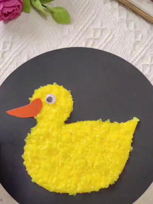 可爱的小黄鸭