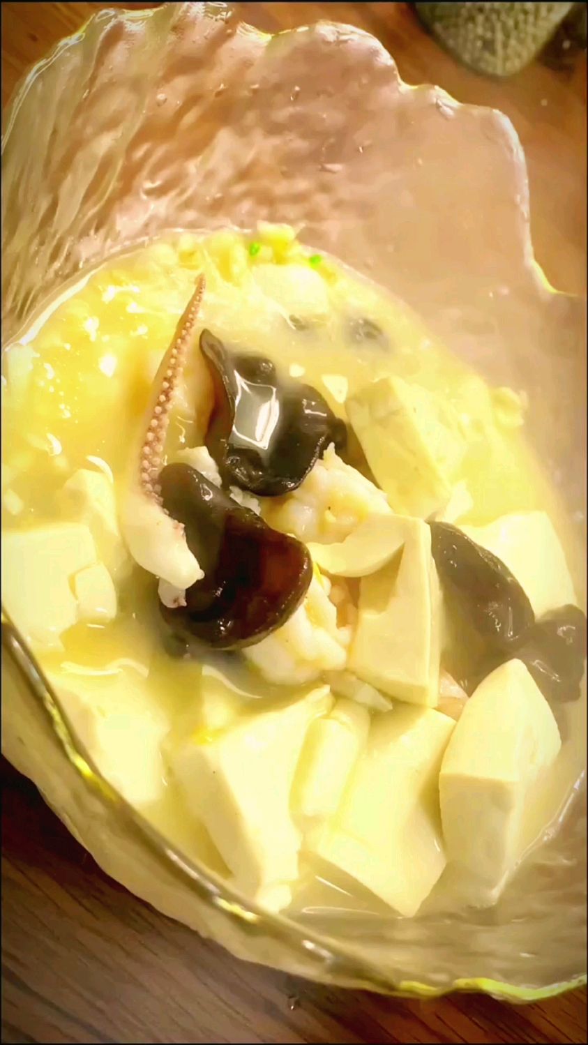 海鲜豆腐羹的做法