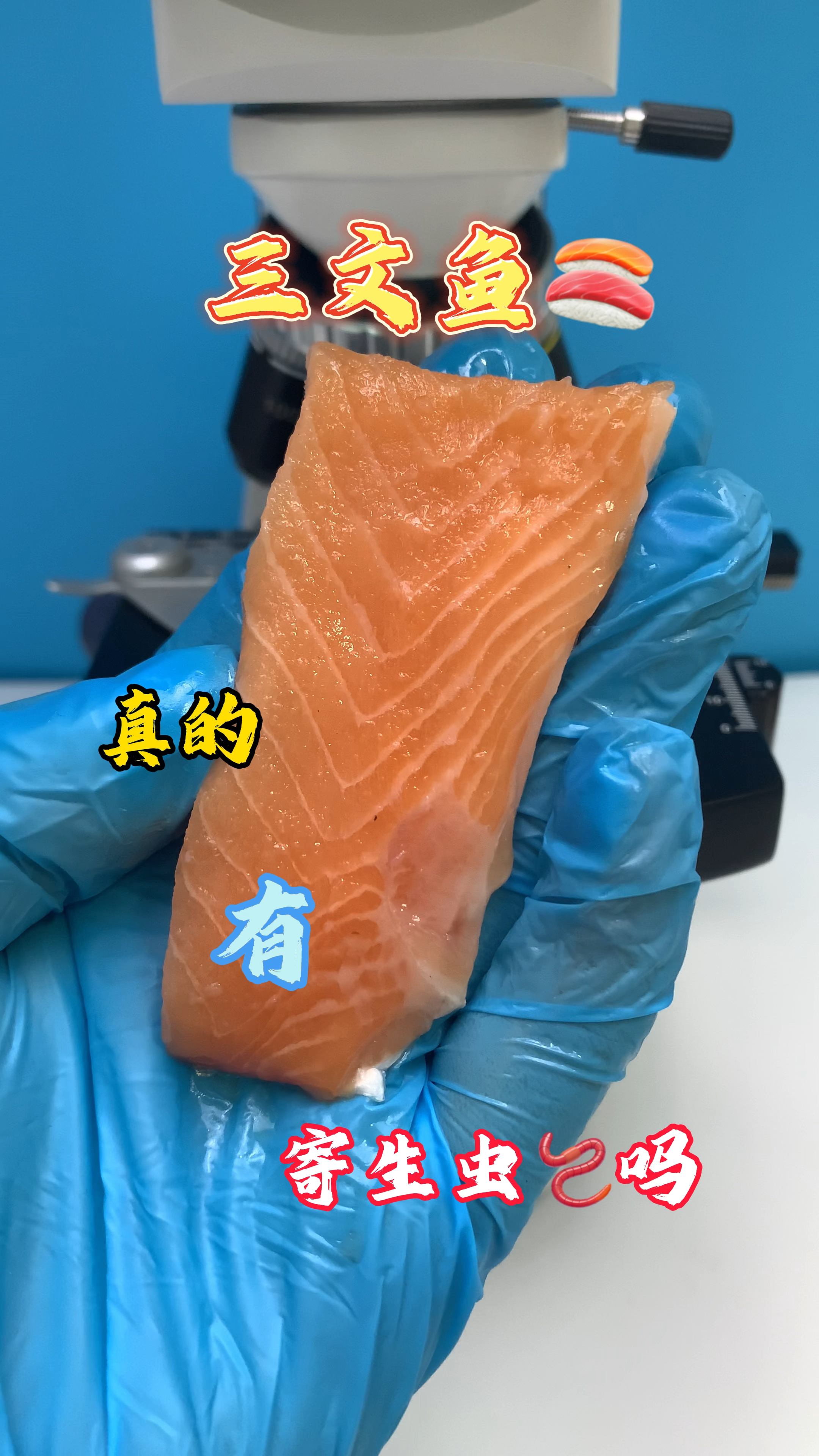 三文鱼刺身真的有寄生虫?