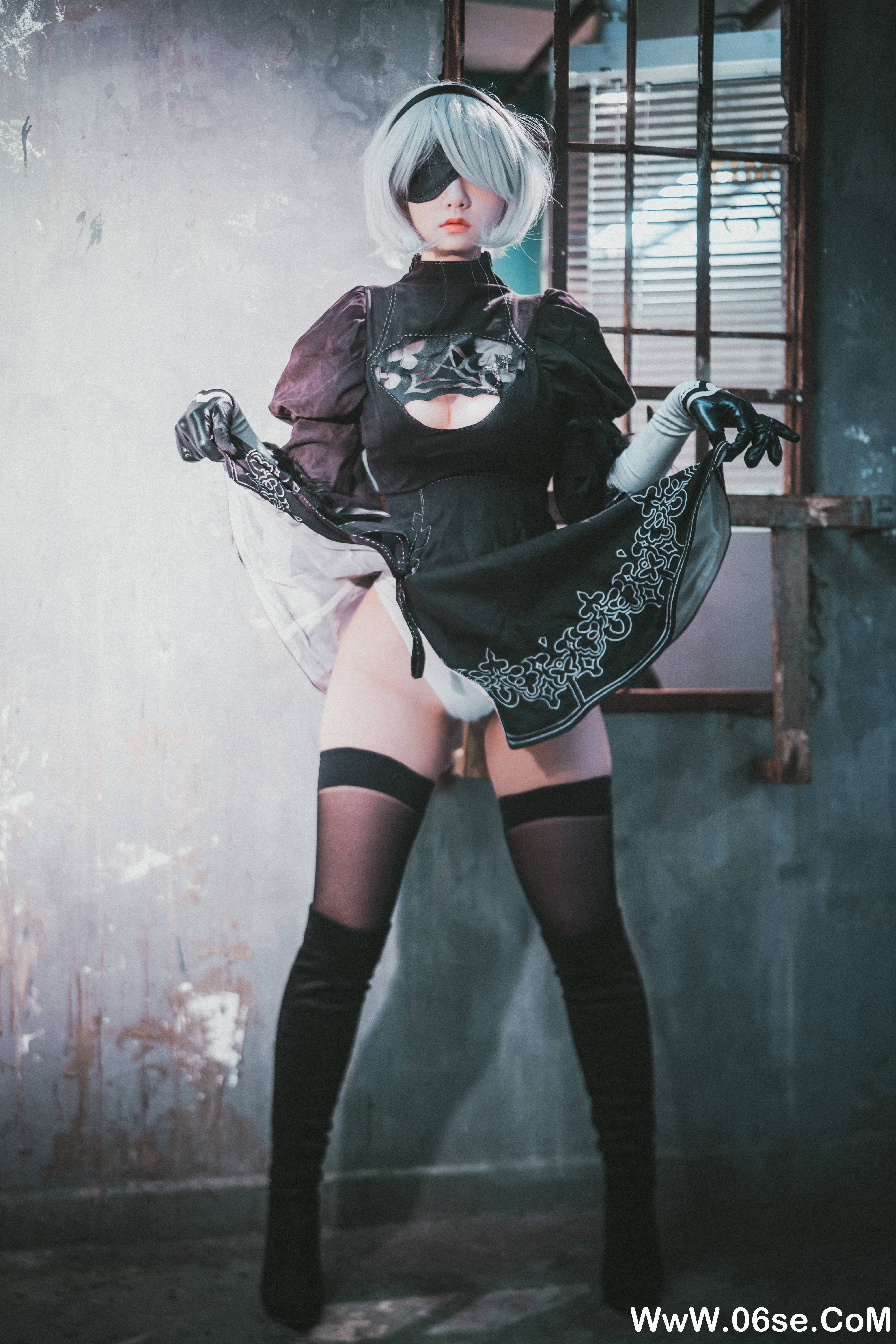 图片[2]-DJAWA — NO.131 NieR Automata 2B [47P427M]-六色网