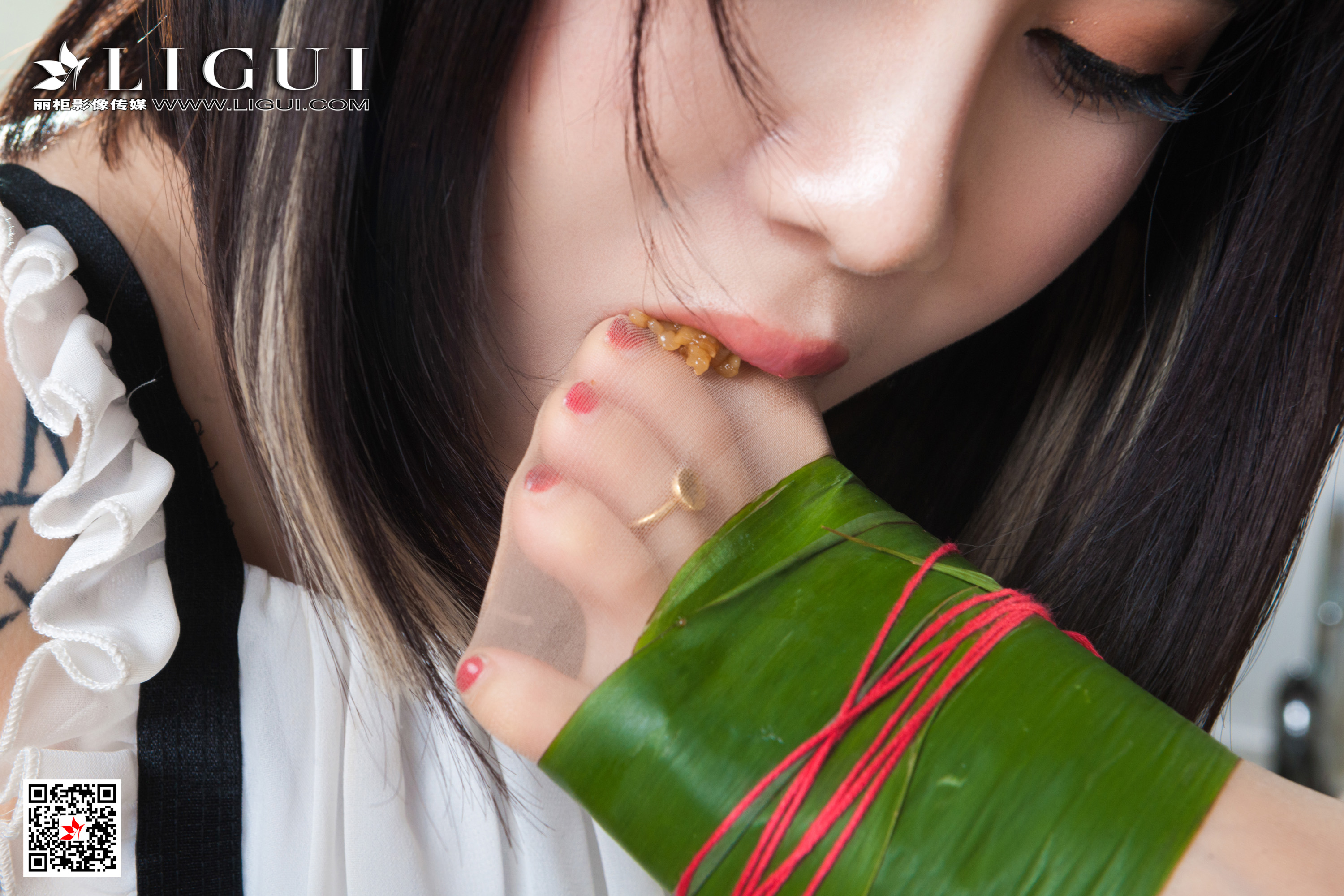 图片[42]-[Ligui丽柜] 2021.06.11 网络丽人 Model 小七&汐汐-六色网