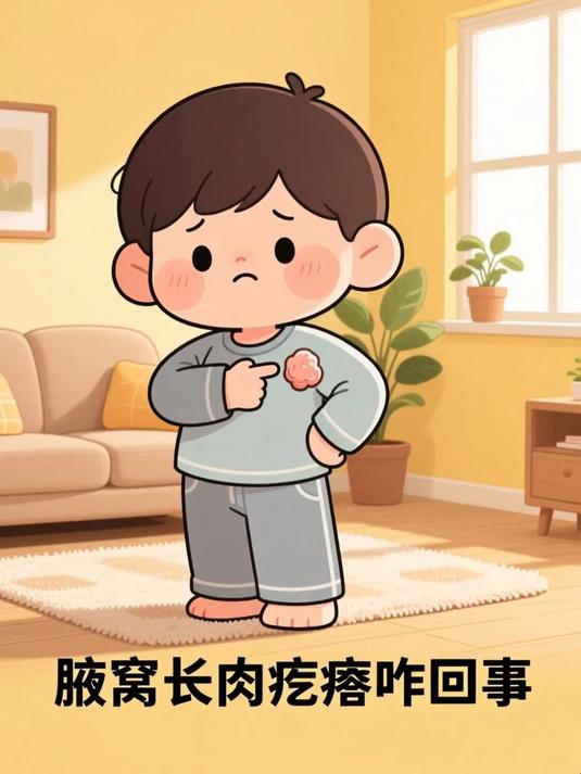 腋窝长肉疙瘩咋回事