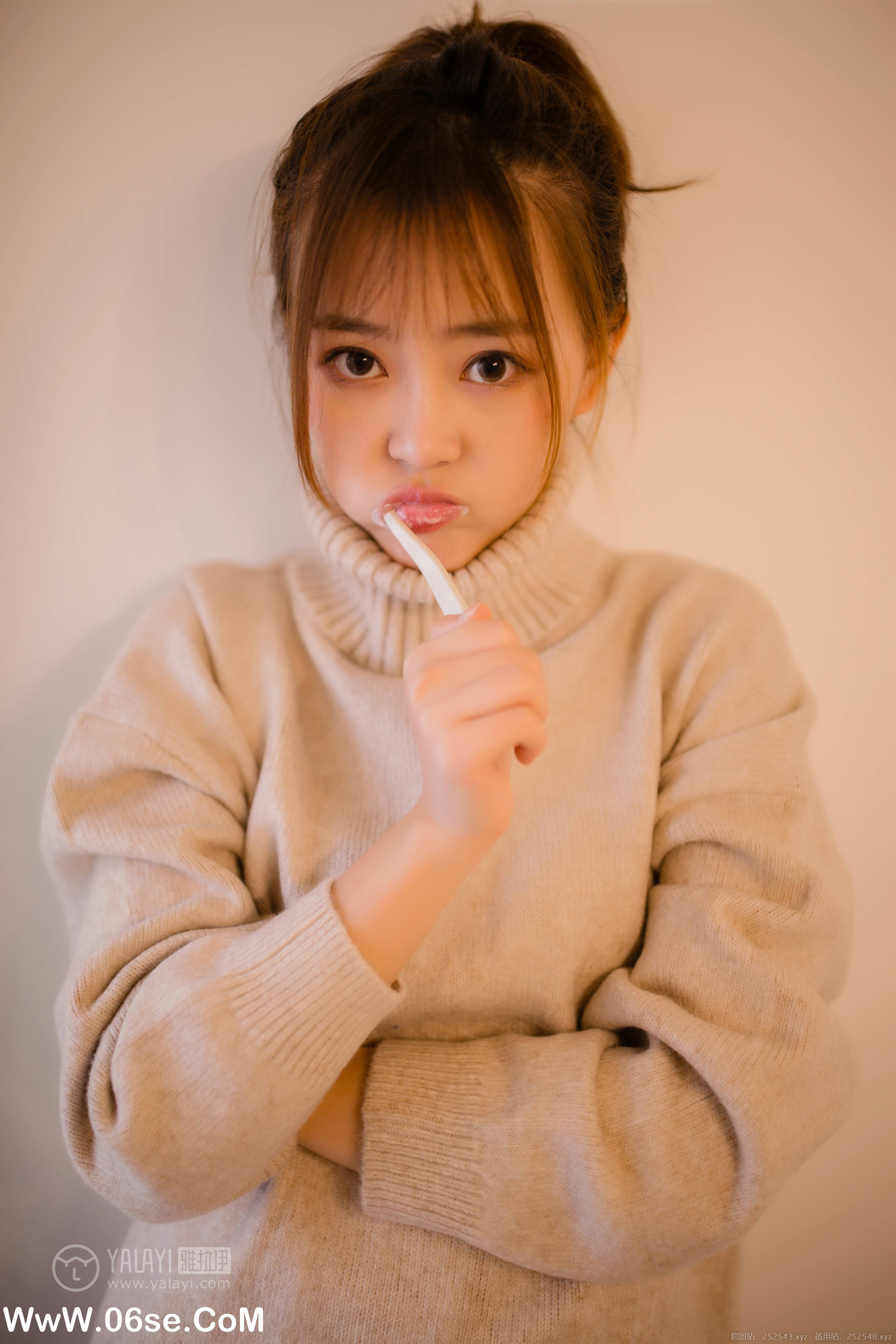 图片[36]-[YALAYI雅拉伊] NO.152 亲爱的同居女友 张雨青-六色网