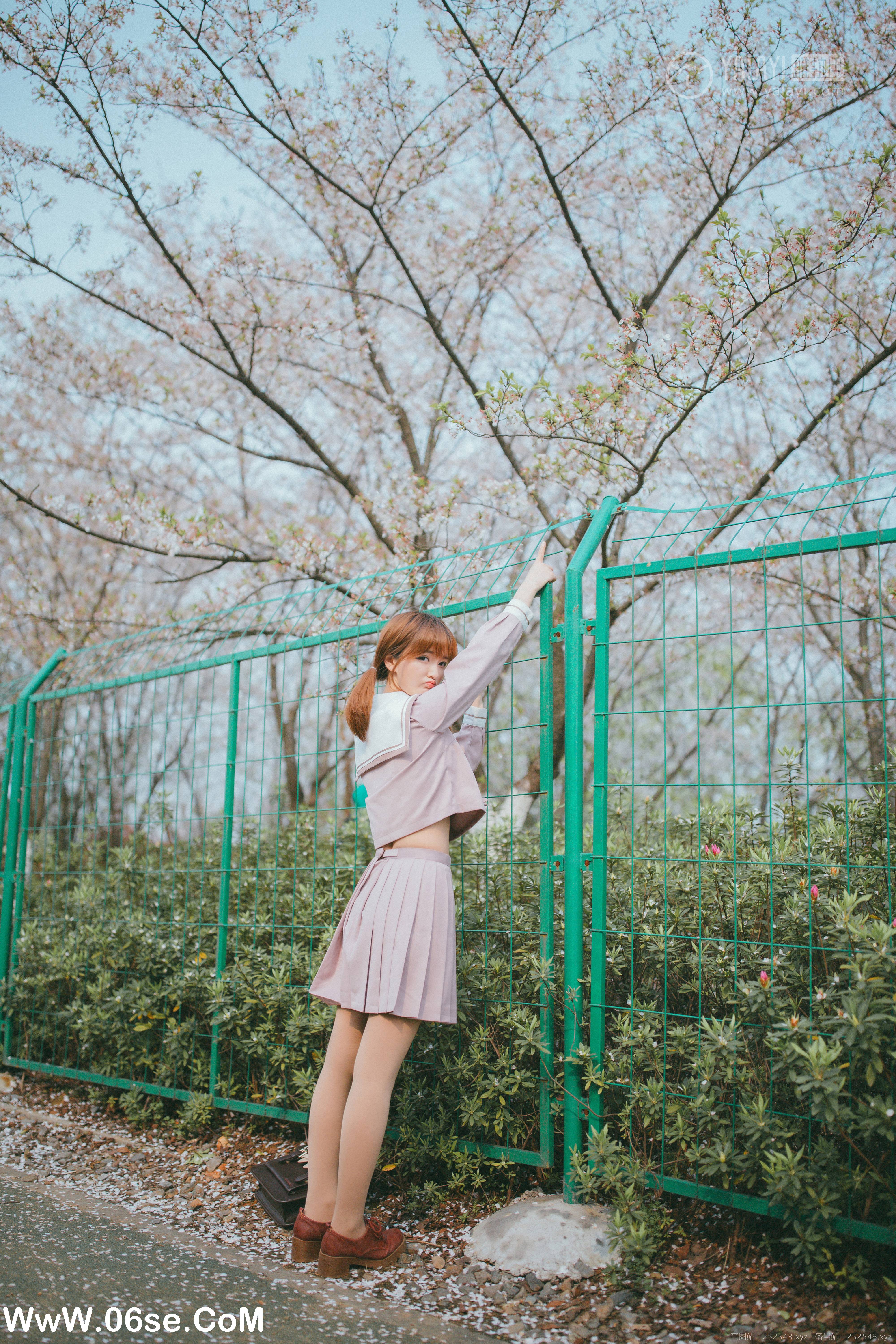 图片[31]-[YALAYI雅拉伊] No.246 樱花樱花想见你 团团-六色网