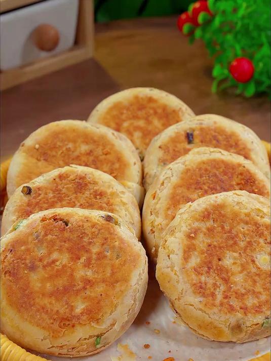 烧烤味的烧饼你吃过吗，外酥里软特别的香