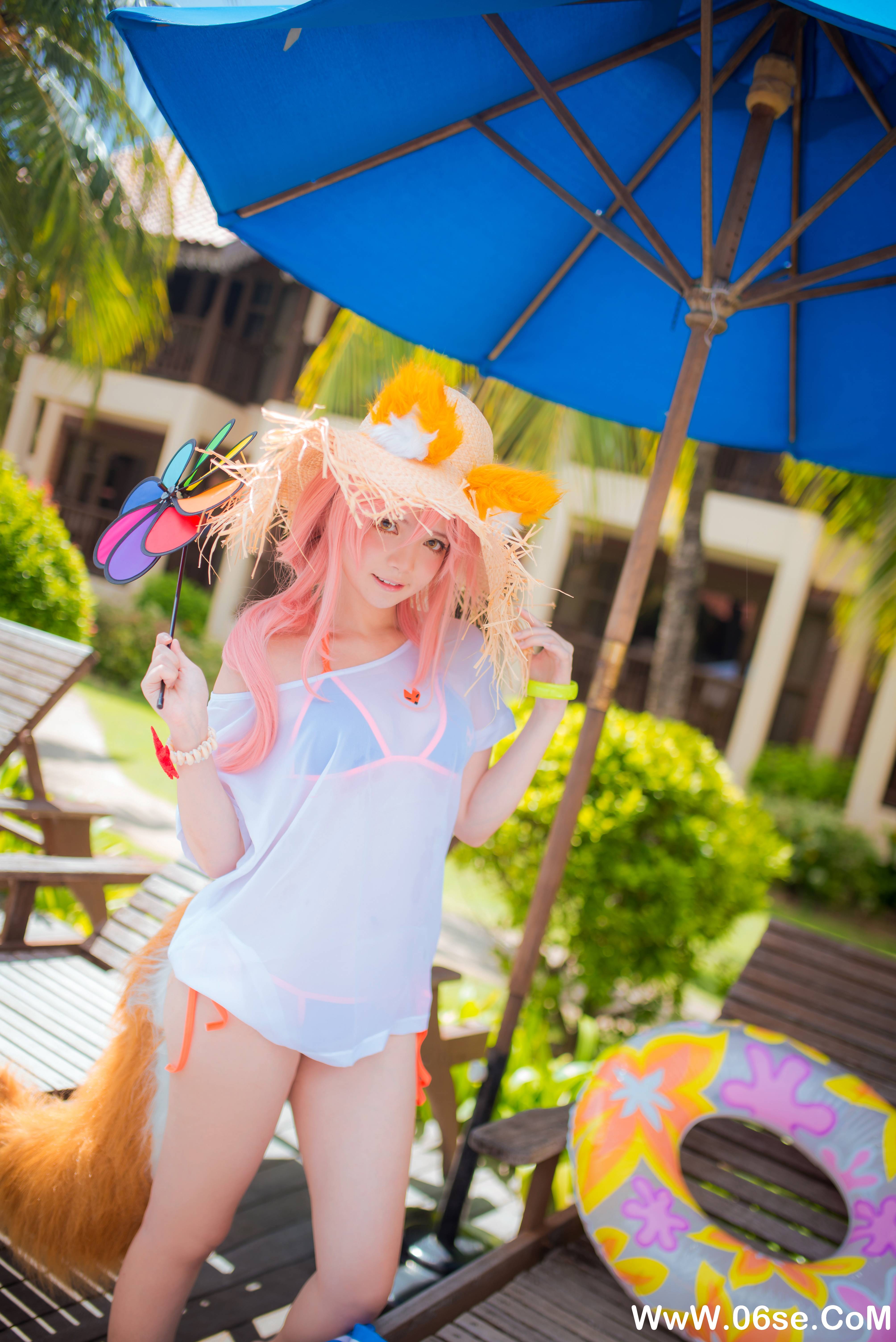 图片[3]-Miu只 NO.003 — Tamamo Summer [18P140M]-六色网