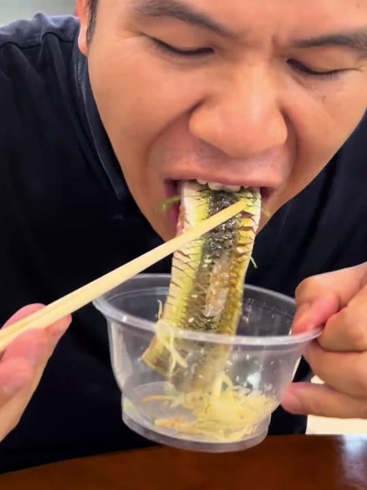 秋天的大蓝刀鱼做鱼生鱼扣