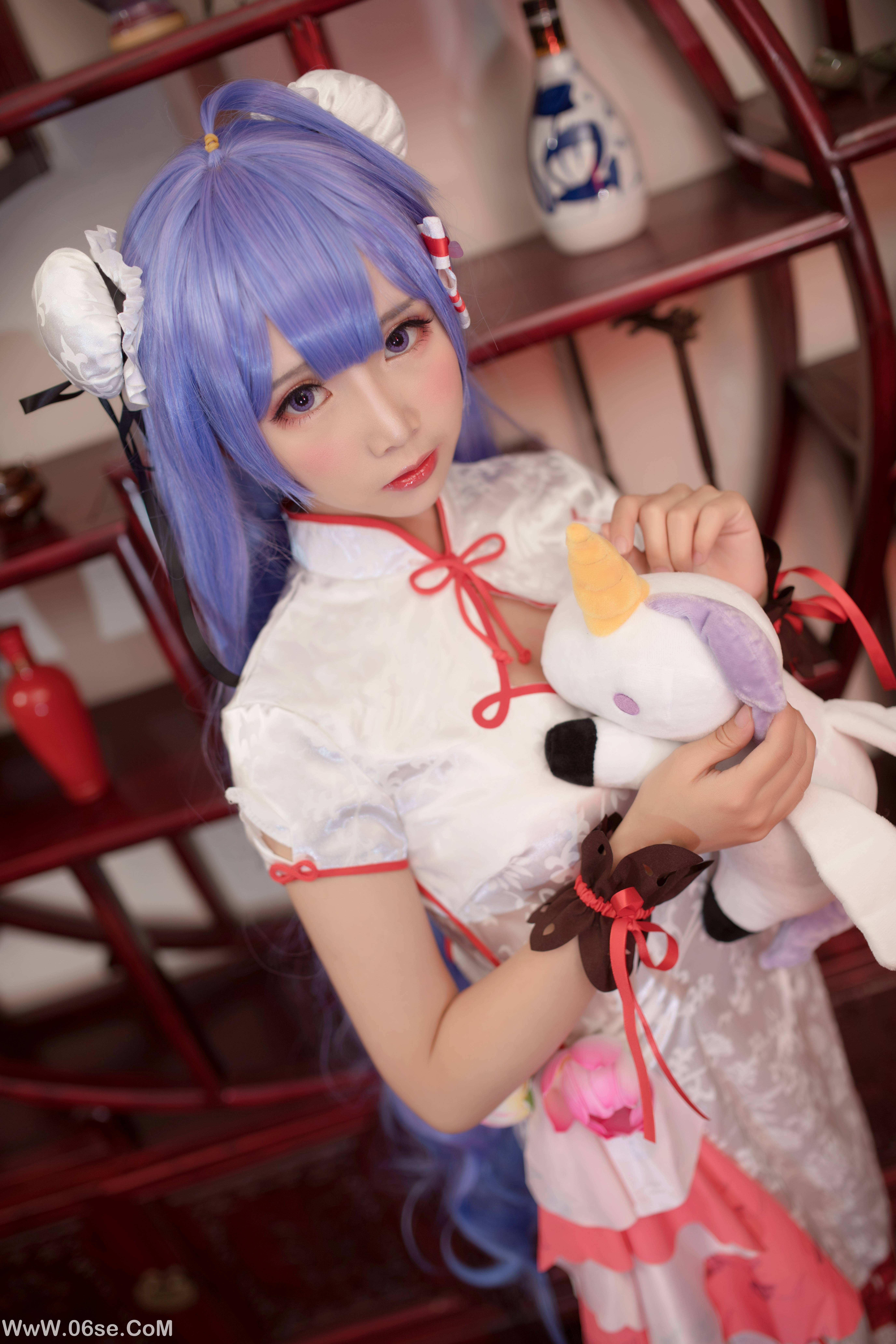 Coser面饼仙儿 NO.015 - 旗袍COS[20P230M]-六色网