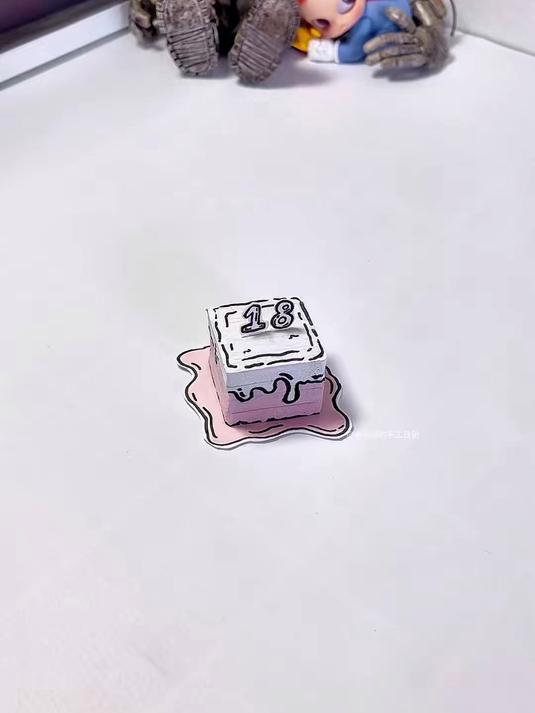 1分钟学会!香香软软的mini二次元蛋糕 简单又可爱的自制二次元漫画风蛋糕教程来了