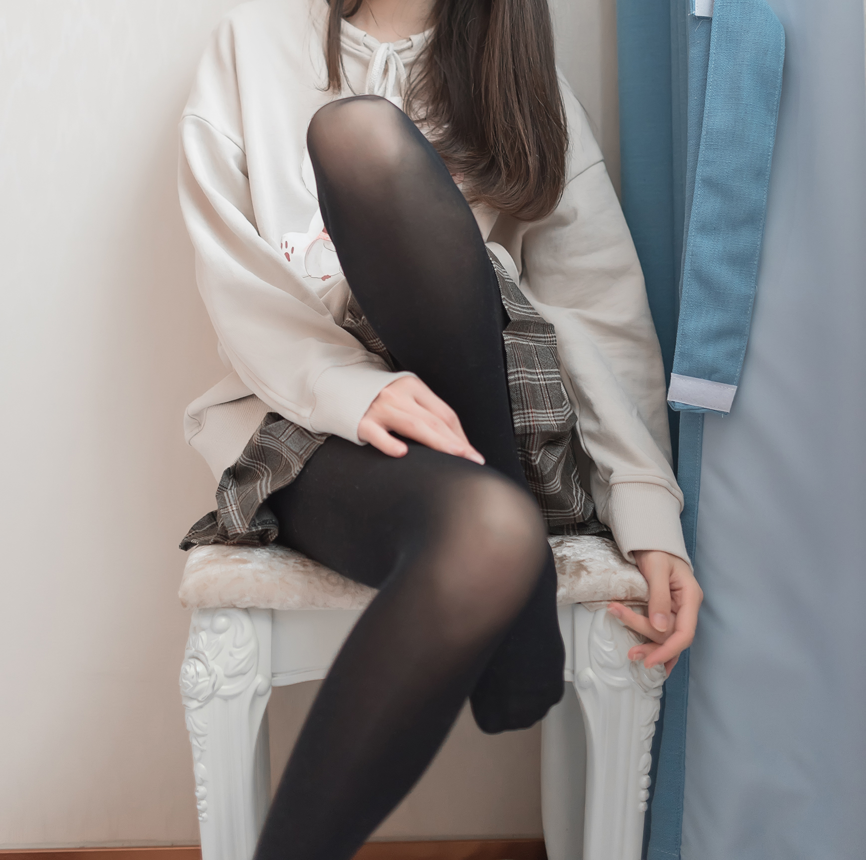 图片[13]-九曲Jean NO.014 – 窗帘后的朦胧[46P102M]-六色网