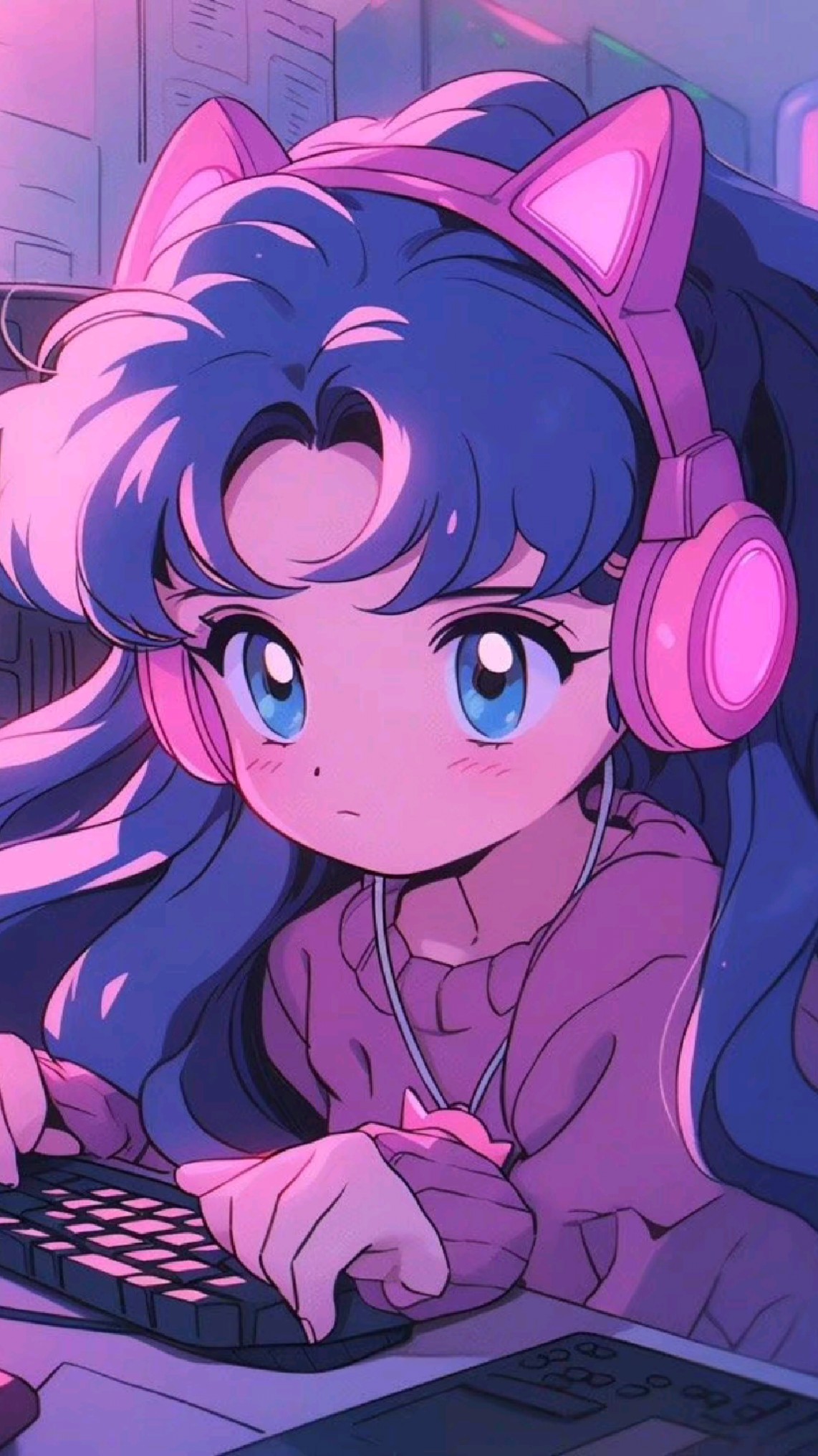 【动漫头像】粉色系少女专属头像