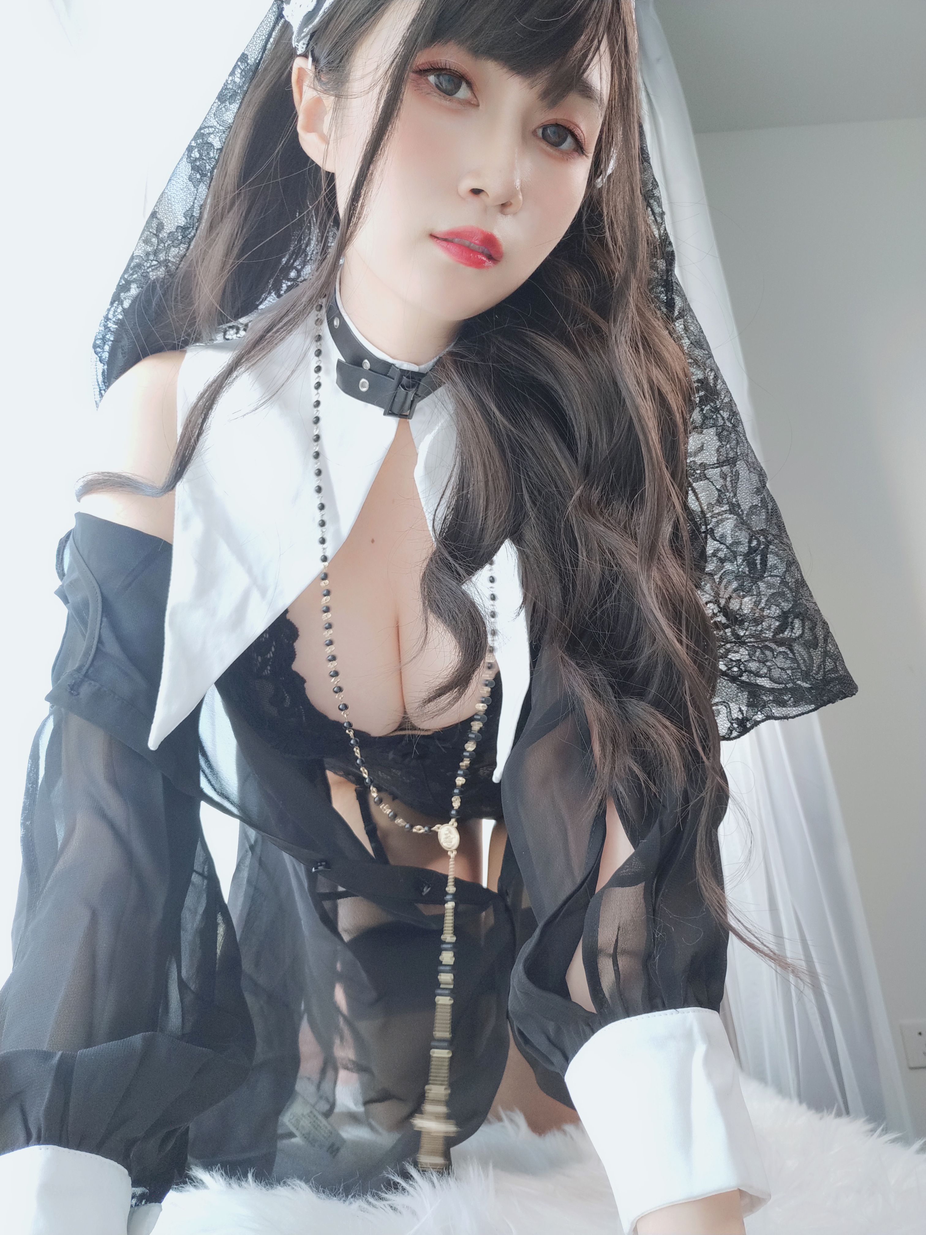 图片[80]-Coser小姐姐白银 NO.044 – 蕾丝修女[86P+7V838M]-六色网