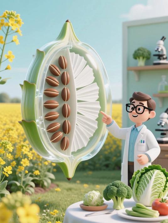 为什么角果是十字花科植物的特征（如油菜）？