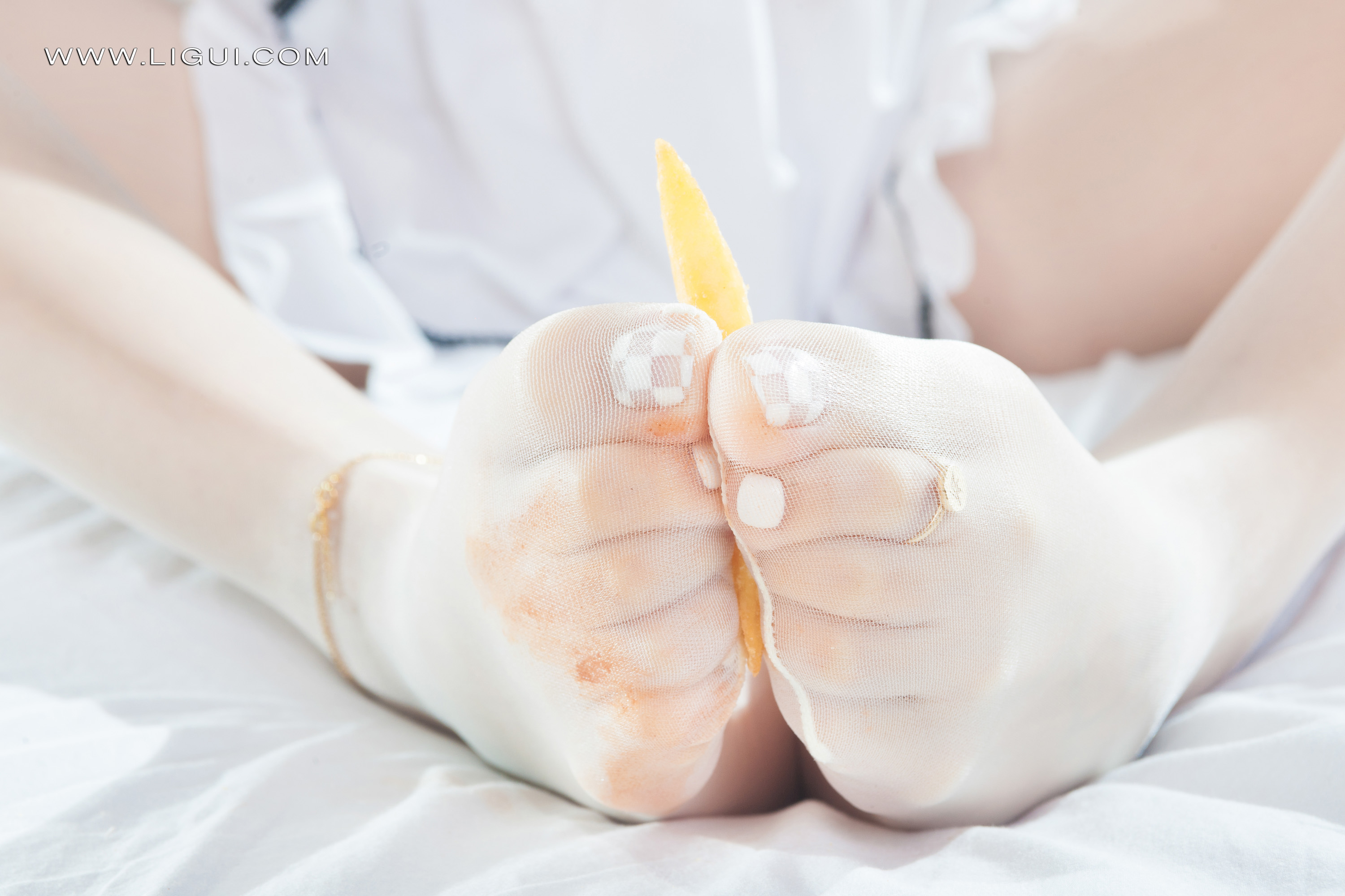 图片[45]-[Ligui丽柜] 2022.04.11 网络丽人 Model 小智贤-六色网